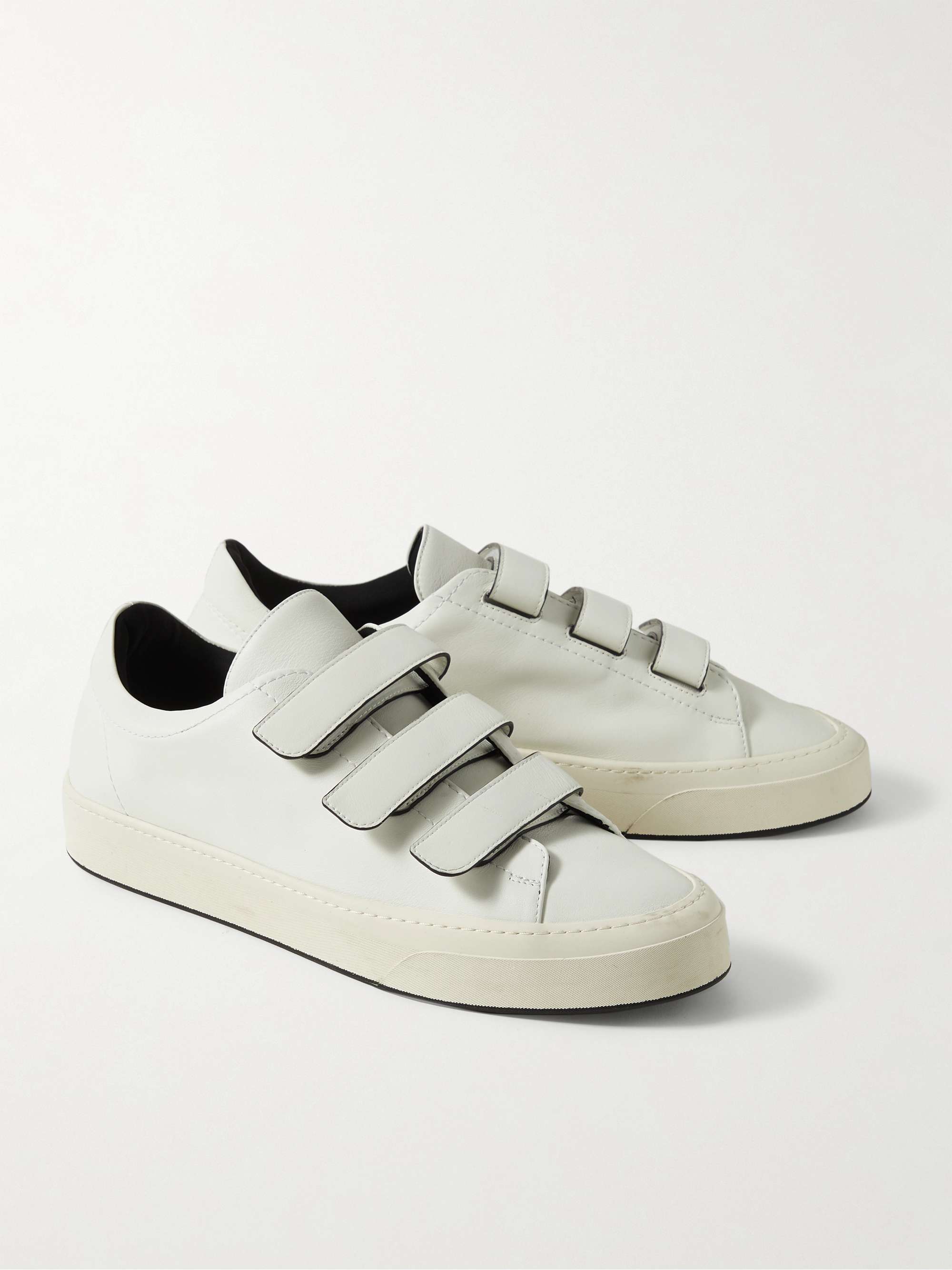 Off-white Dean Leather Sneakers | THE ROW | MR PORTER