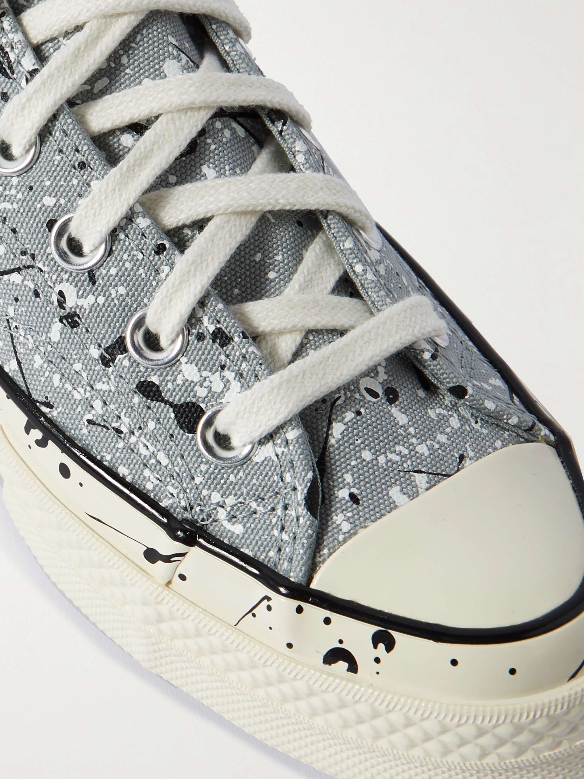 CONVERSE Chuck 70 Paint-Splattered Canvas Sneakers