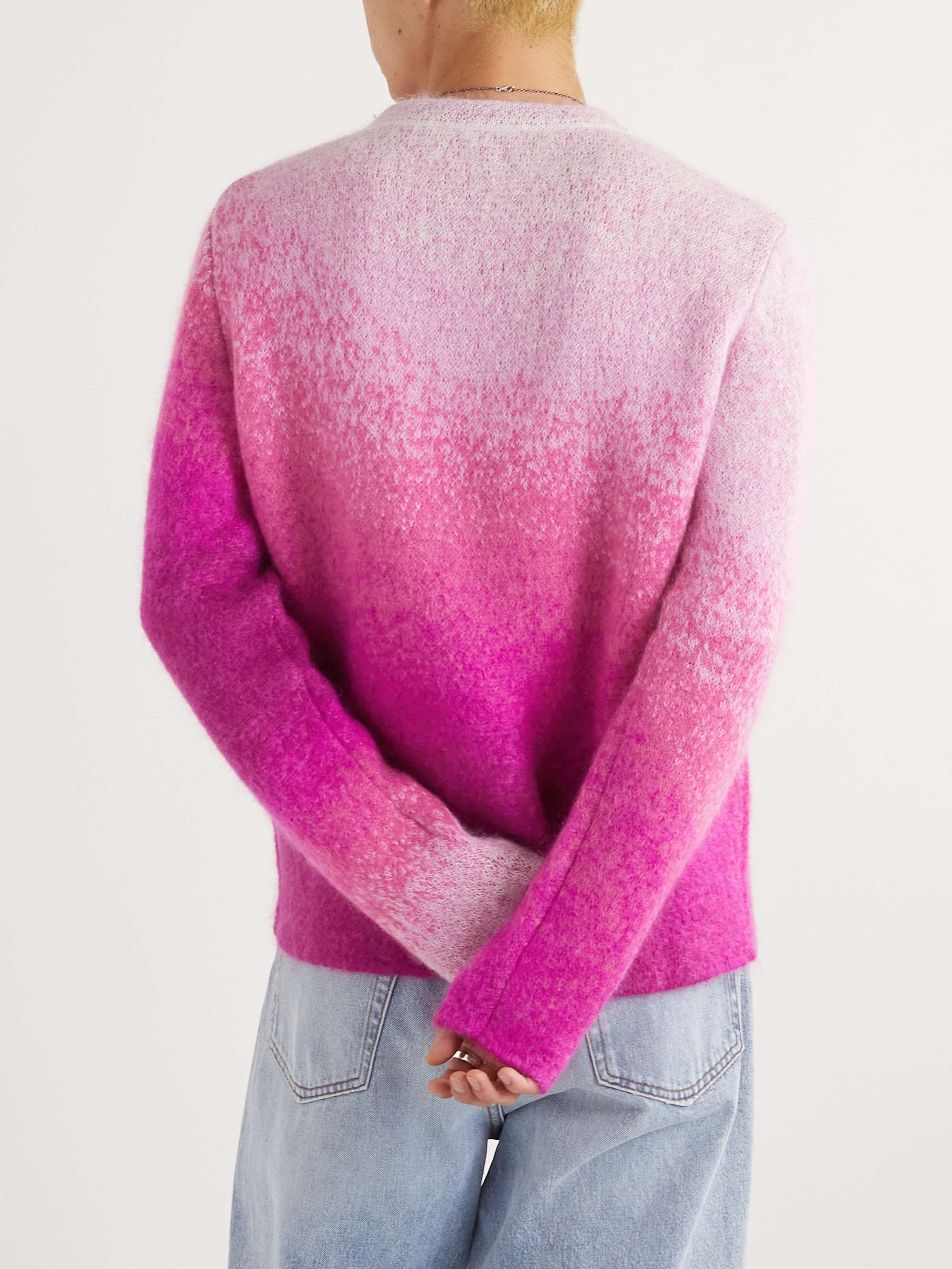 ERL Dégradé Mohair-Blend Sweater