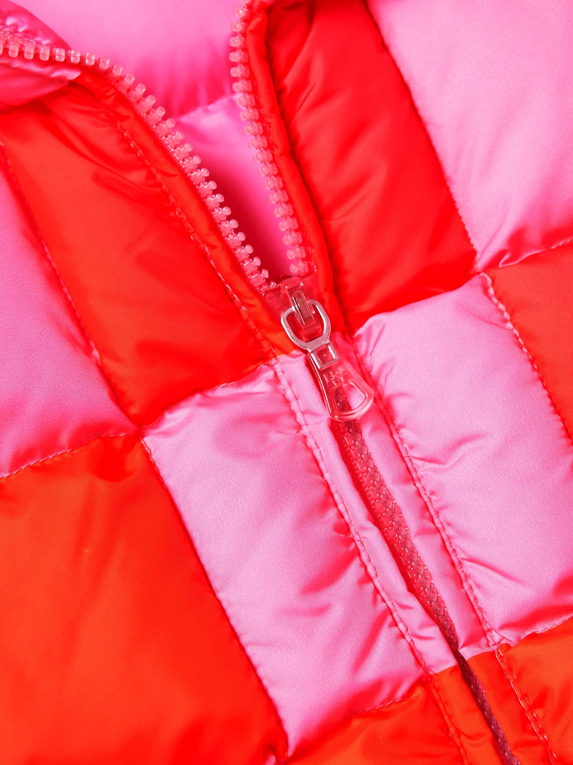 ERL Checked Quilted Padded Shell Hooded Jacket