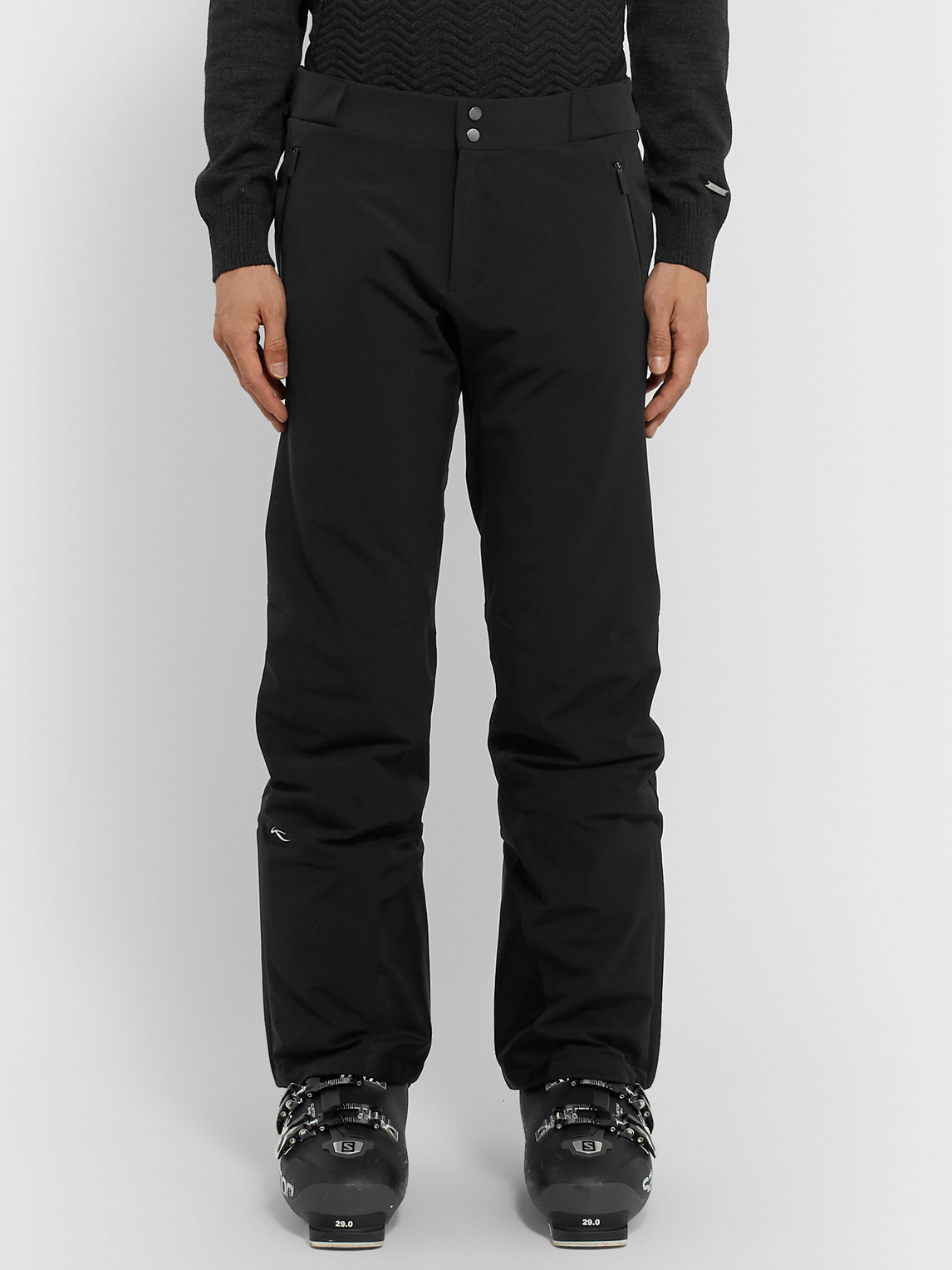 Shop Kjus Razor Pro Four-way Stretch Skiing Trousers In Black