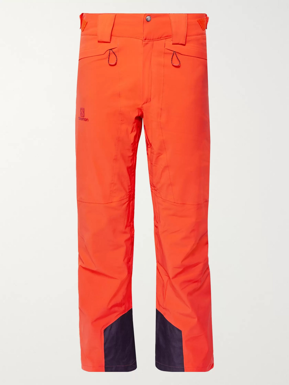 Salomon Icemania Ski Pants In Orange