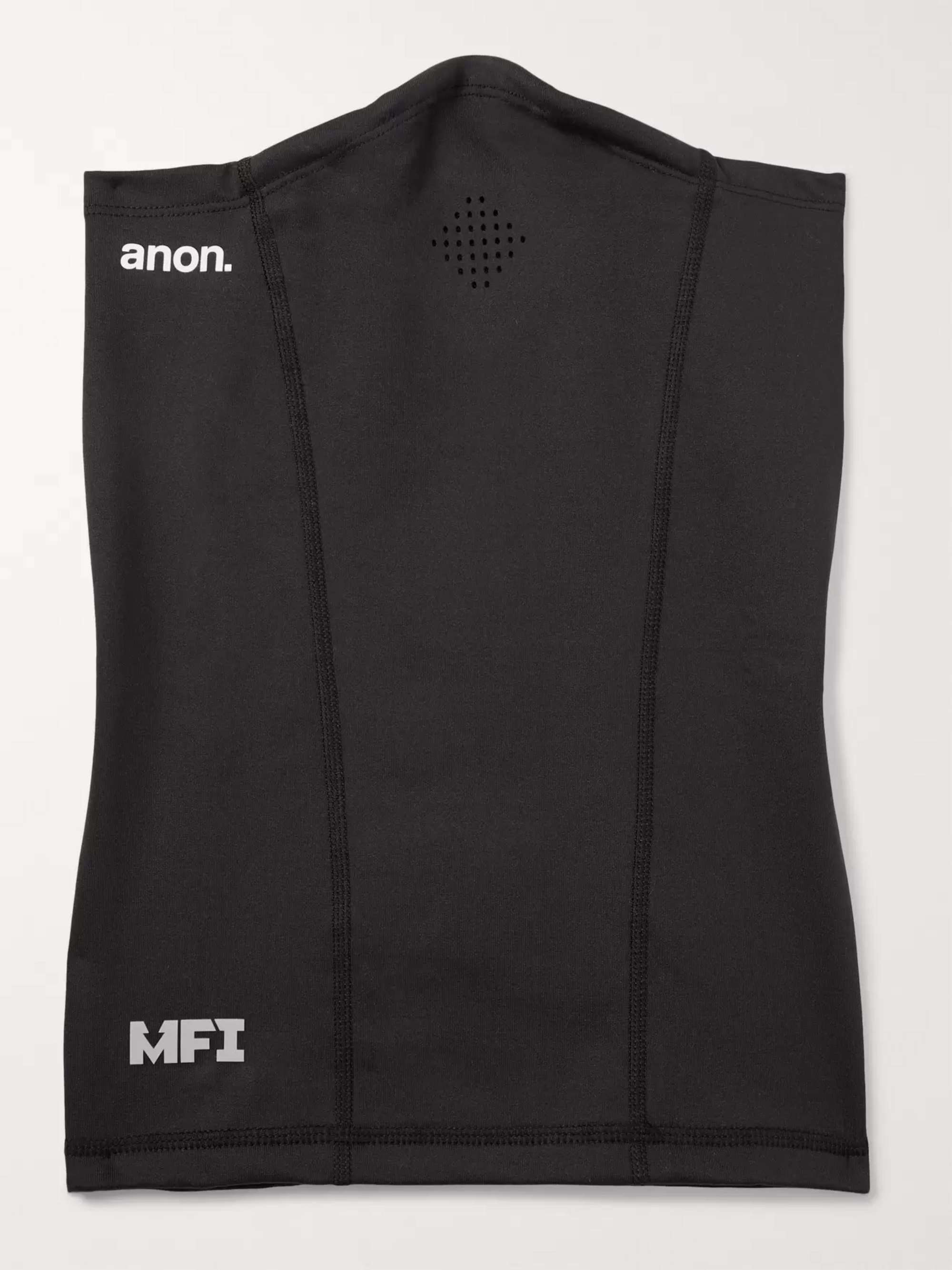ANON MFI Goggle-Compatible Fleece-Back Stretch-Jersey Neck Warmer