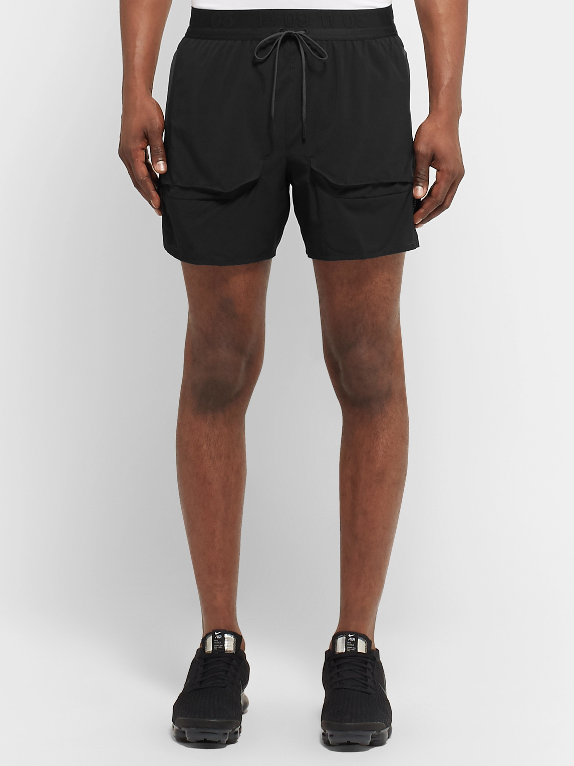 Shop Nike Tech Pack Ripstop Shorts In Black