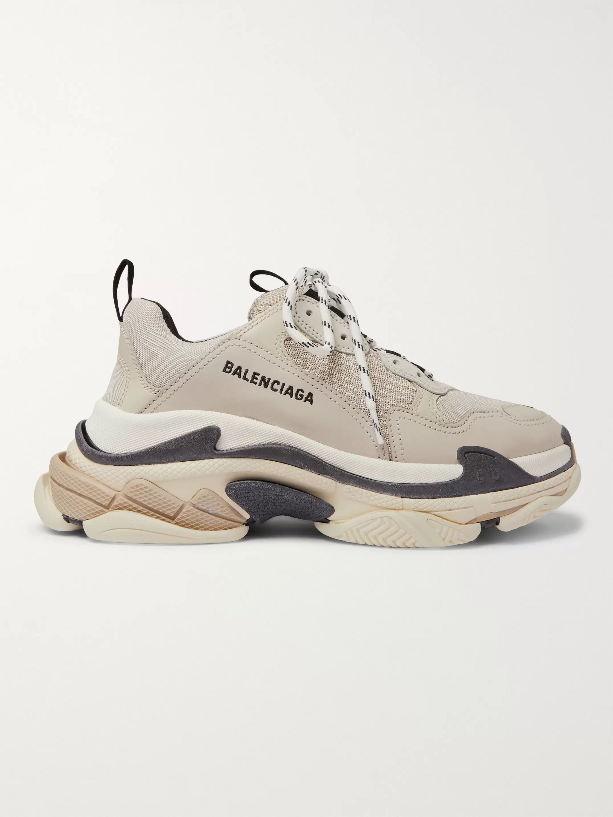 Click here to buy Balenciaga Triple S trainers at Pinterest