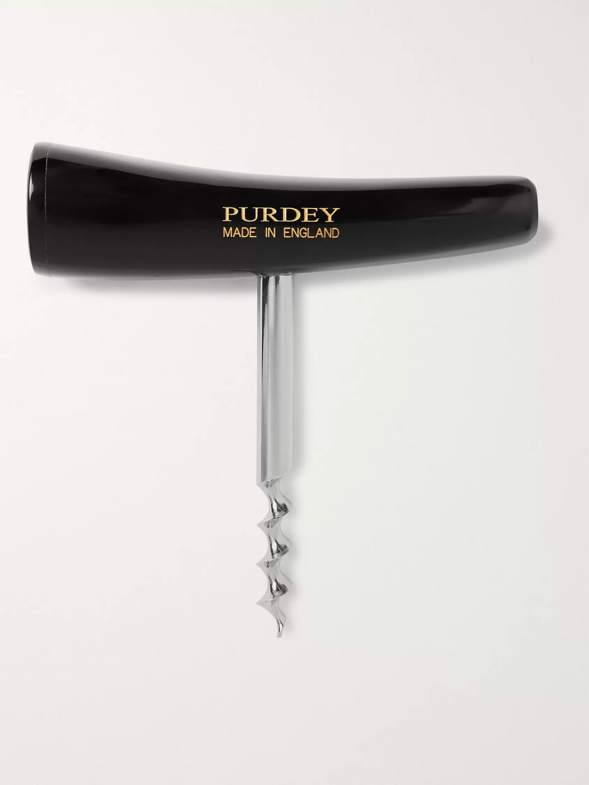 James Purdey & Sons Horn And Stainless Steel Corkscrew In Brown
