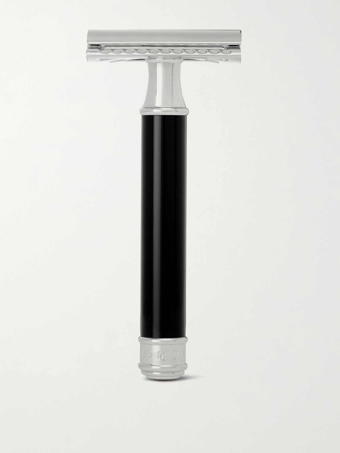 Mühle Chrome-plated And Resin Safety Razor In Colorless