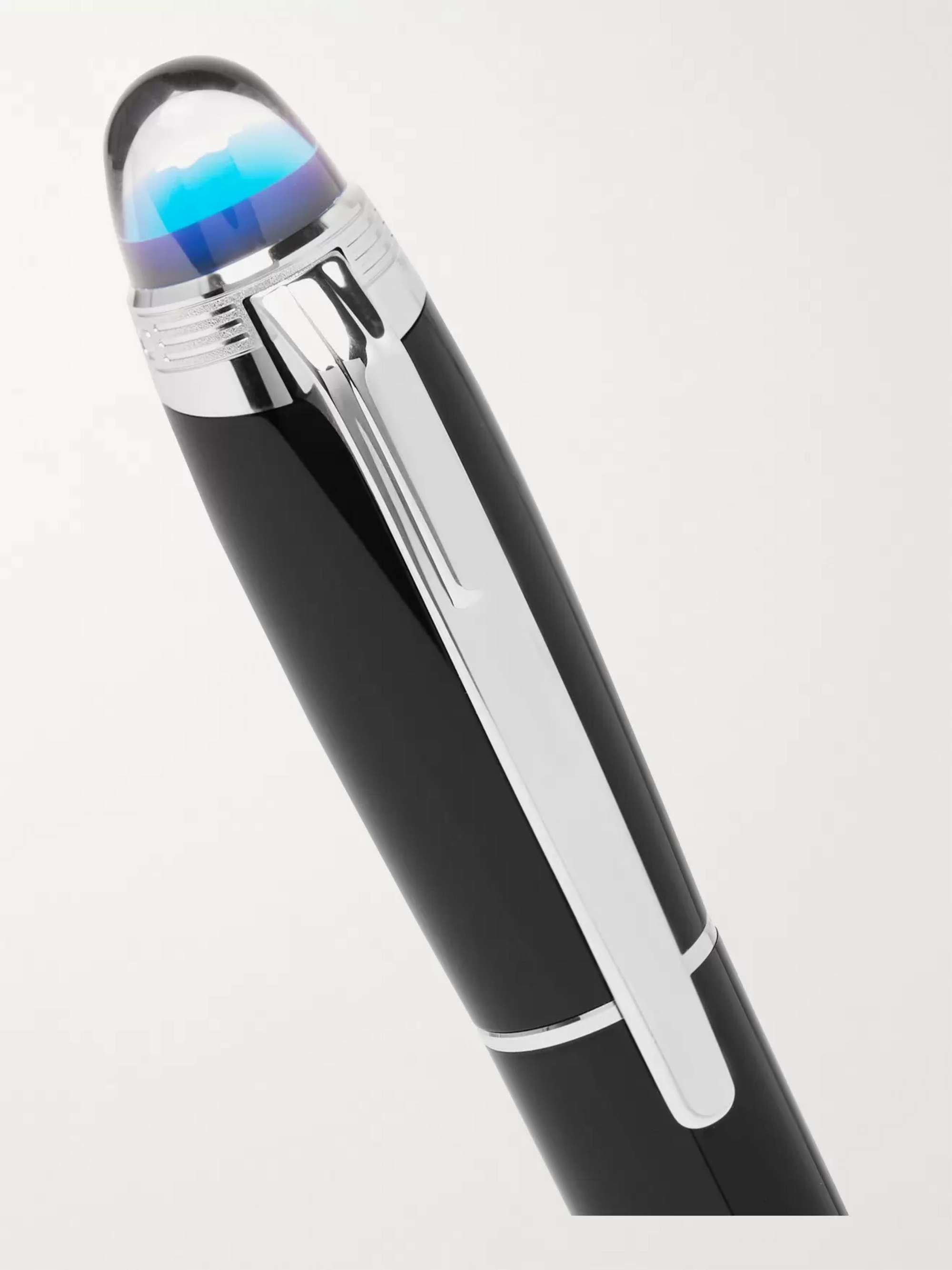 MONTBLANC StarWalker Resin and Platinum-Plated Ballpoint Pen