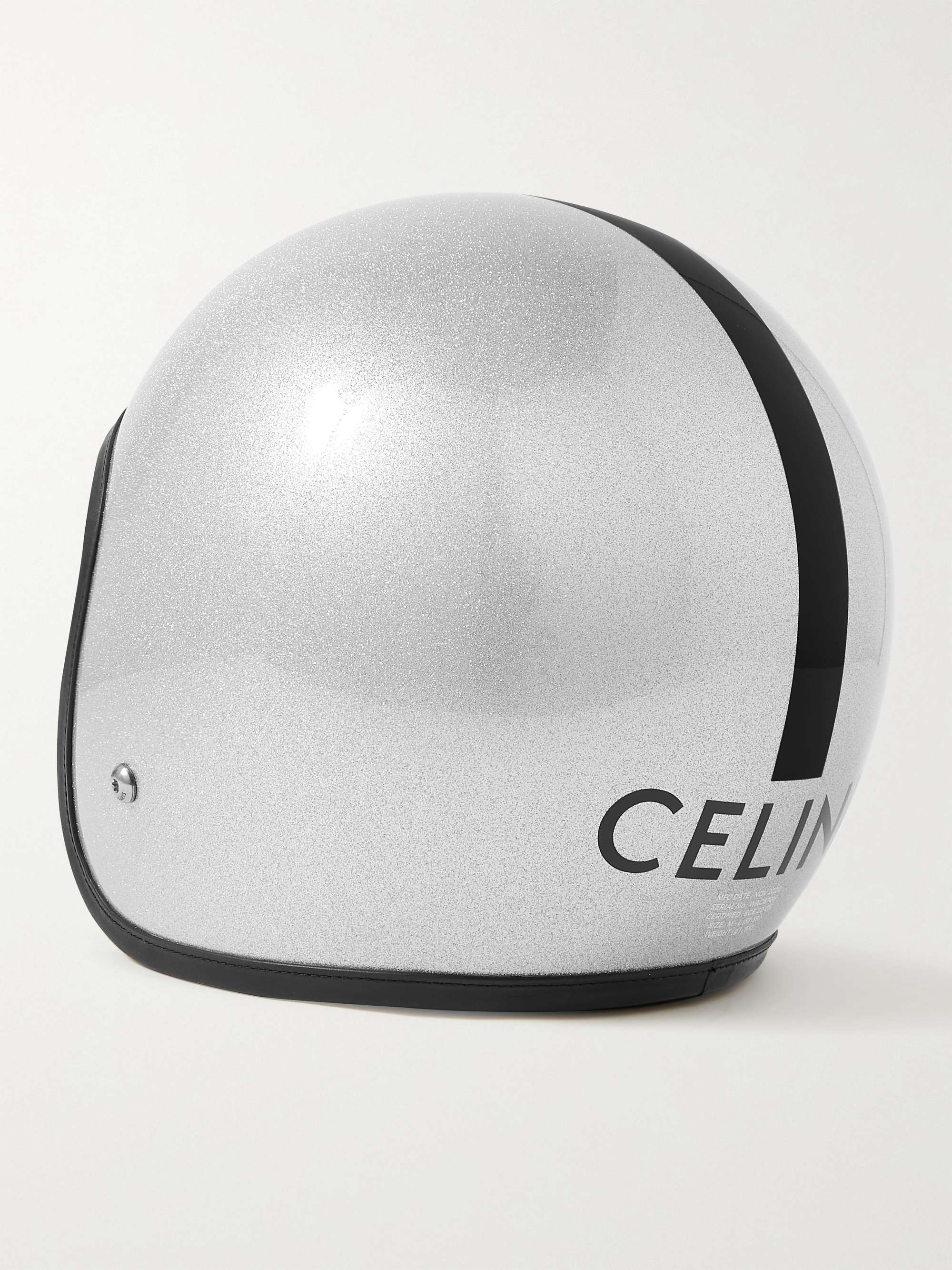 CELINE HOMME Carbon Fibre Motorcycle Helmet
