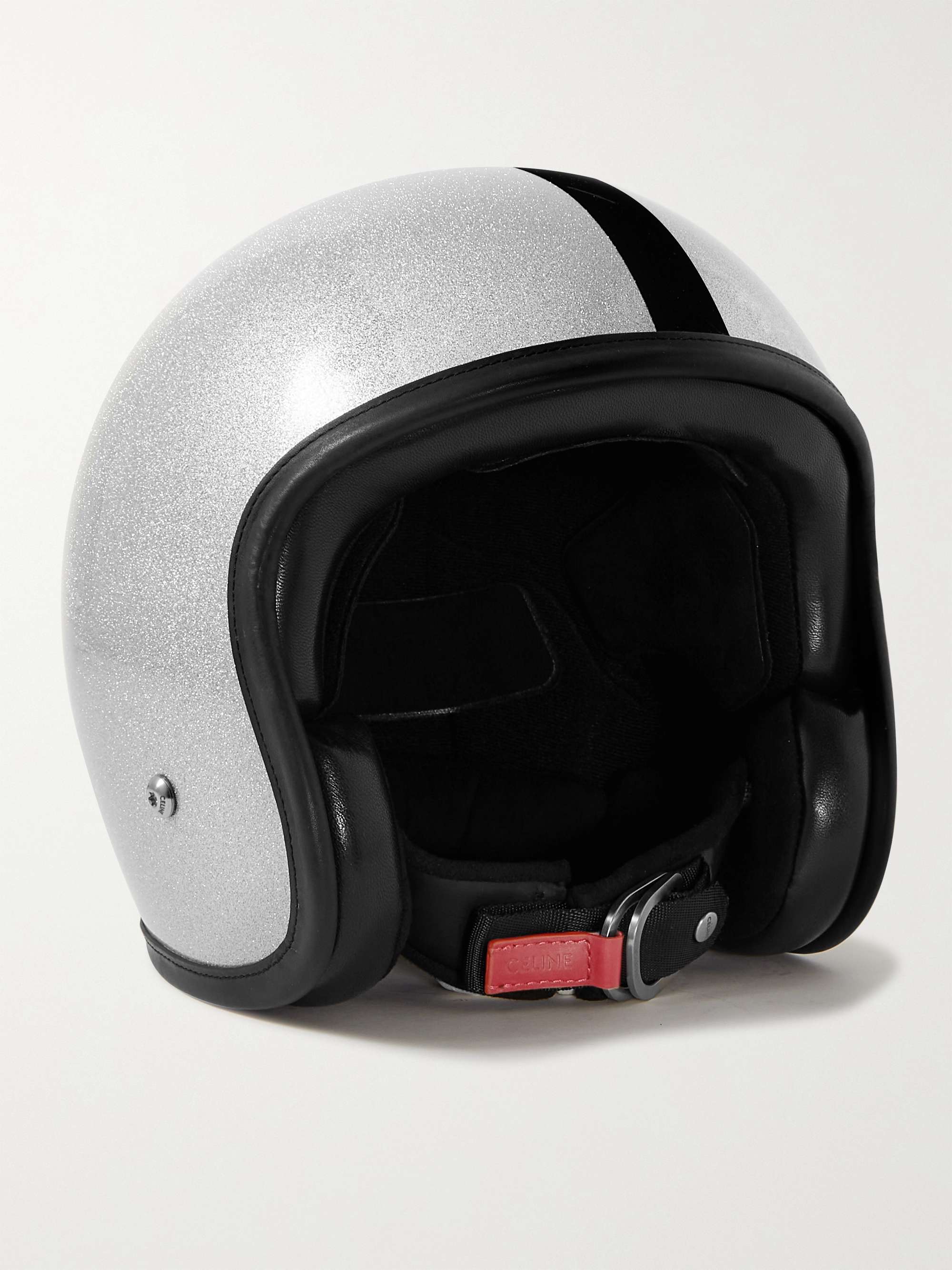 CELINE HOMME Carbon Fibre Motorcycle Helmet