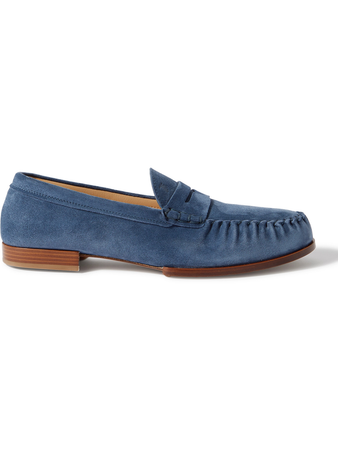 Tod's SUEDE PENNY LOAFERS