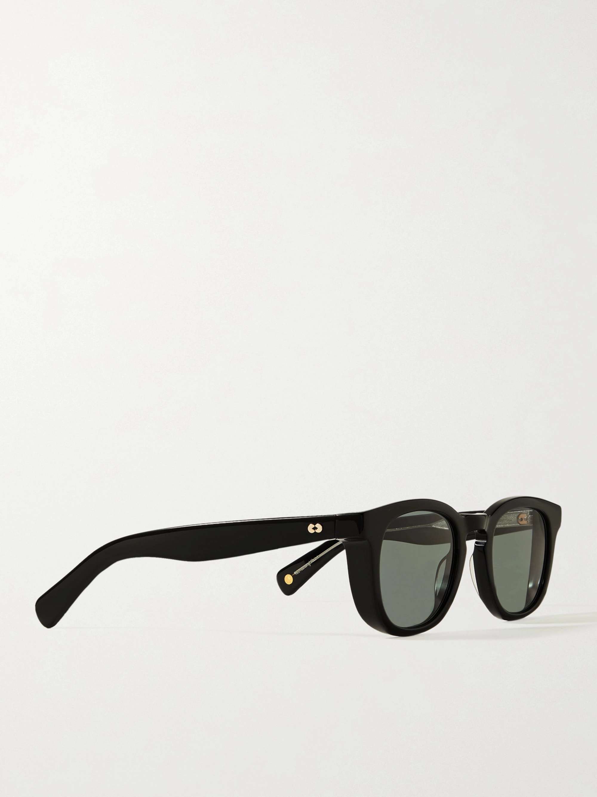 GARRETT LEIGHT CALIFORNIA OPTICAL Kinney X D-Frame Acetate Sunglasses