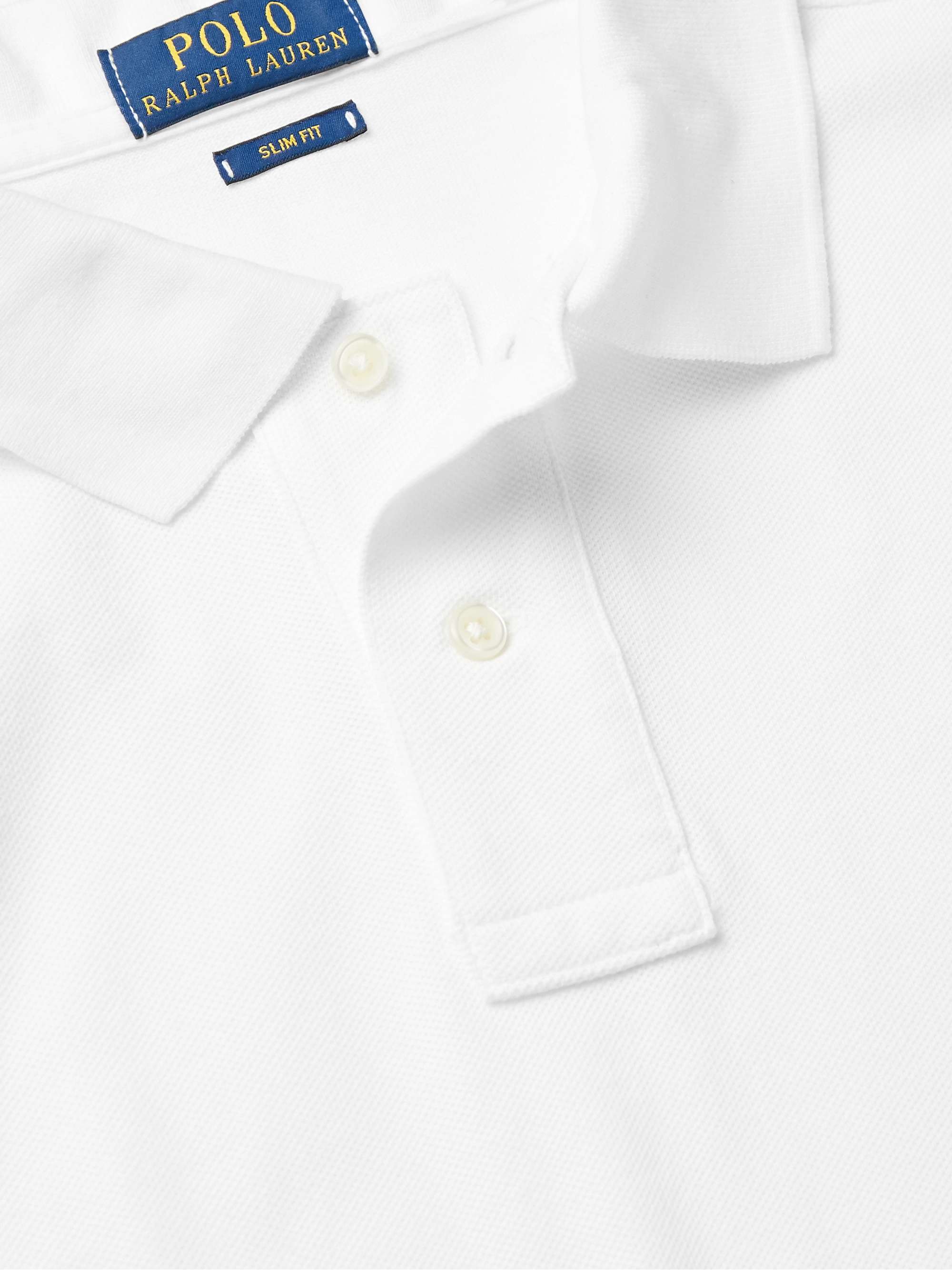 POLO RALPH LAUREN Slim-Fit Cotton-Piqué Polo Shirt