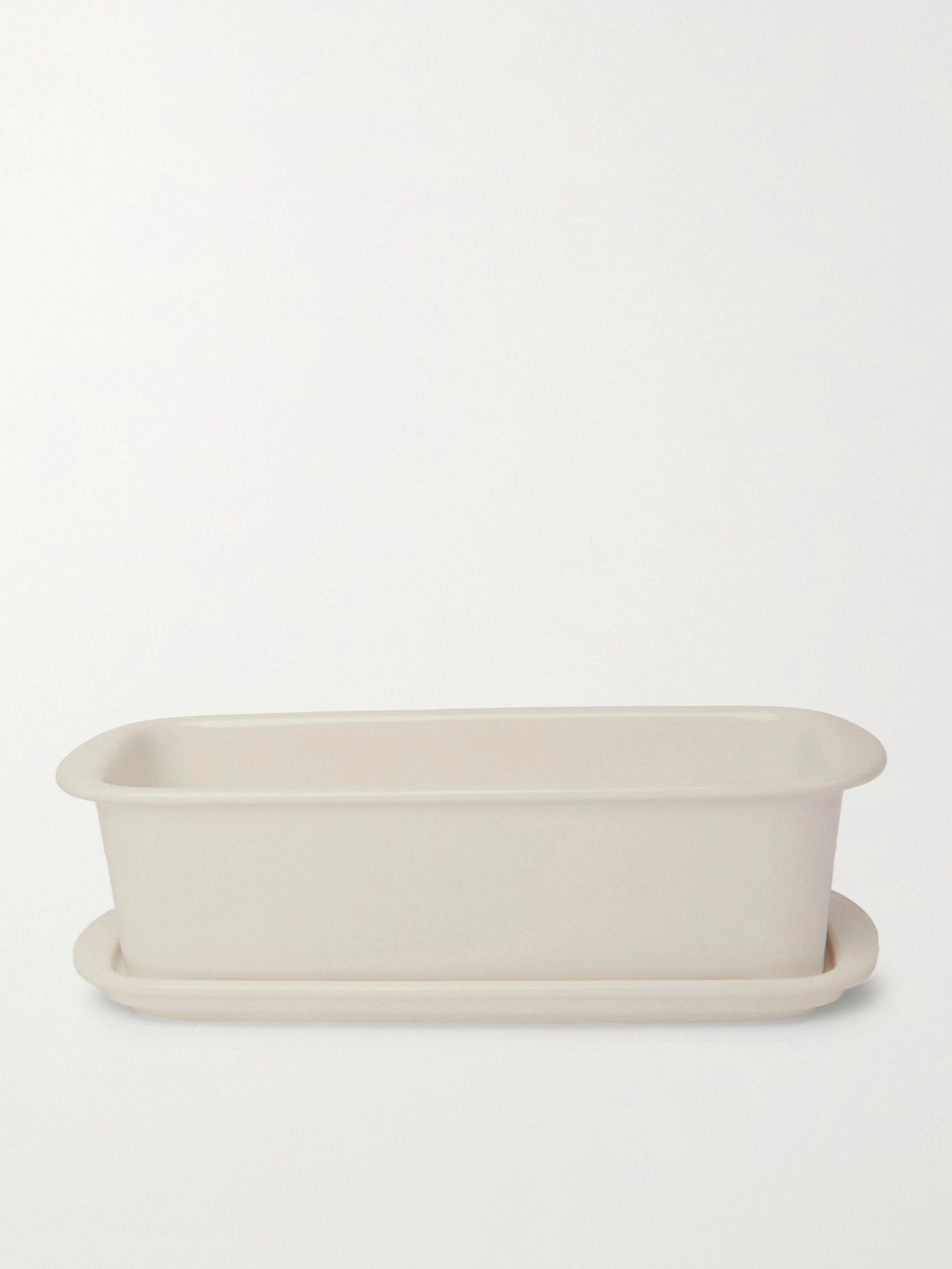 By Japan Ceramic Japan Harvest Large Porcelain Box In White