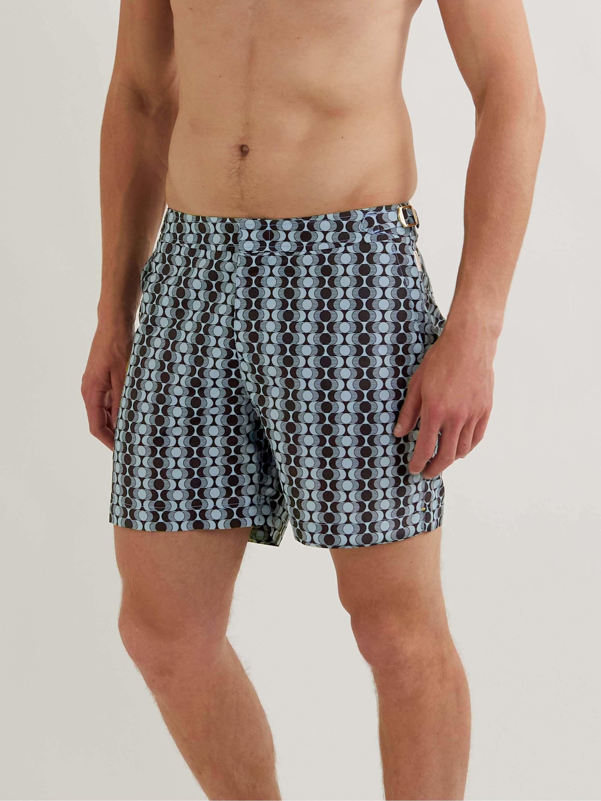 ORLEBAR BROWN Bulldog X Caliso Slim-Fit Mid-Length Printed Swim Shorts