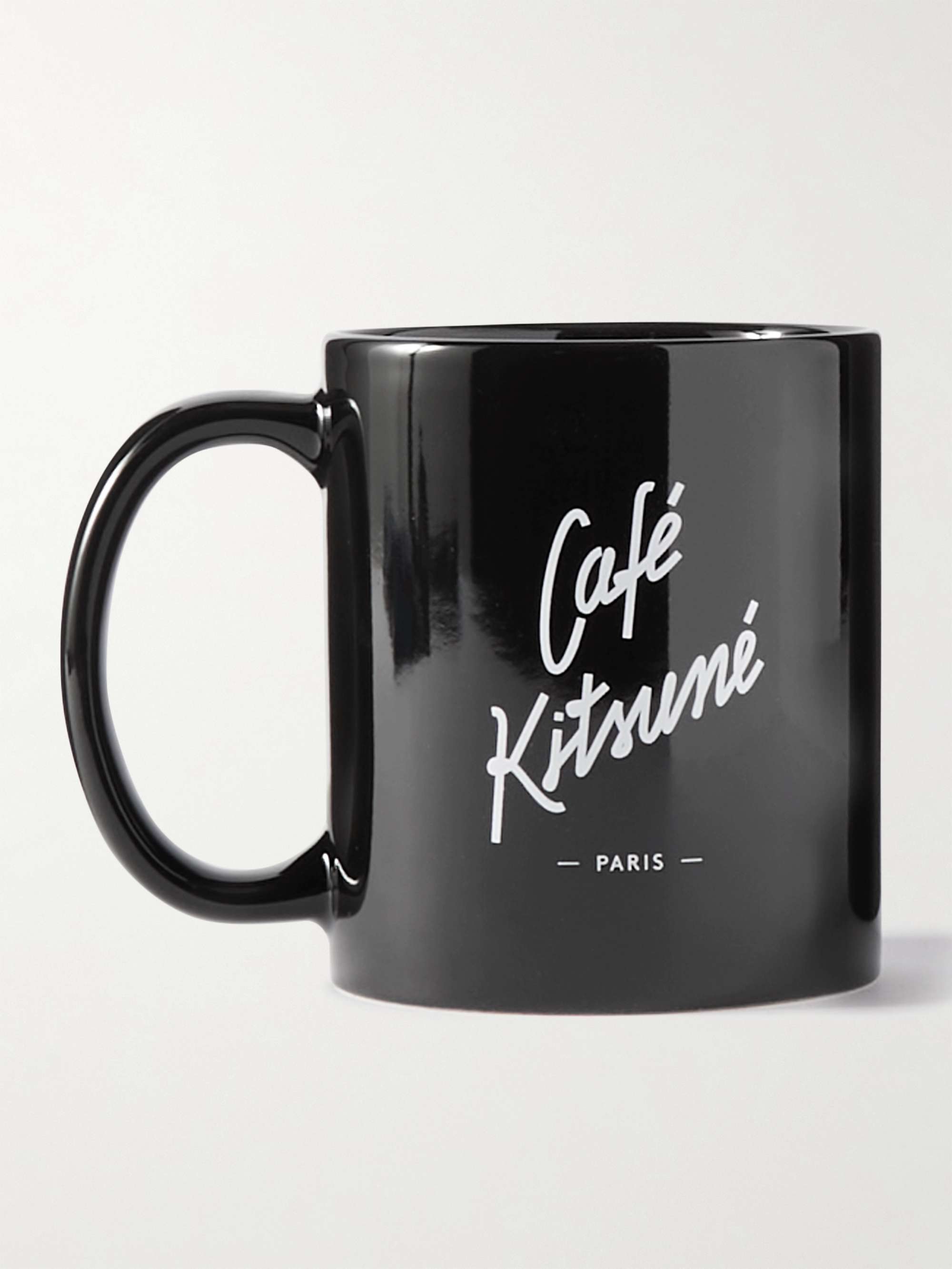 CAFÉ KITSUNÉ Logo-Print Ceramic Mug