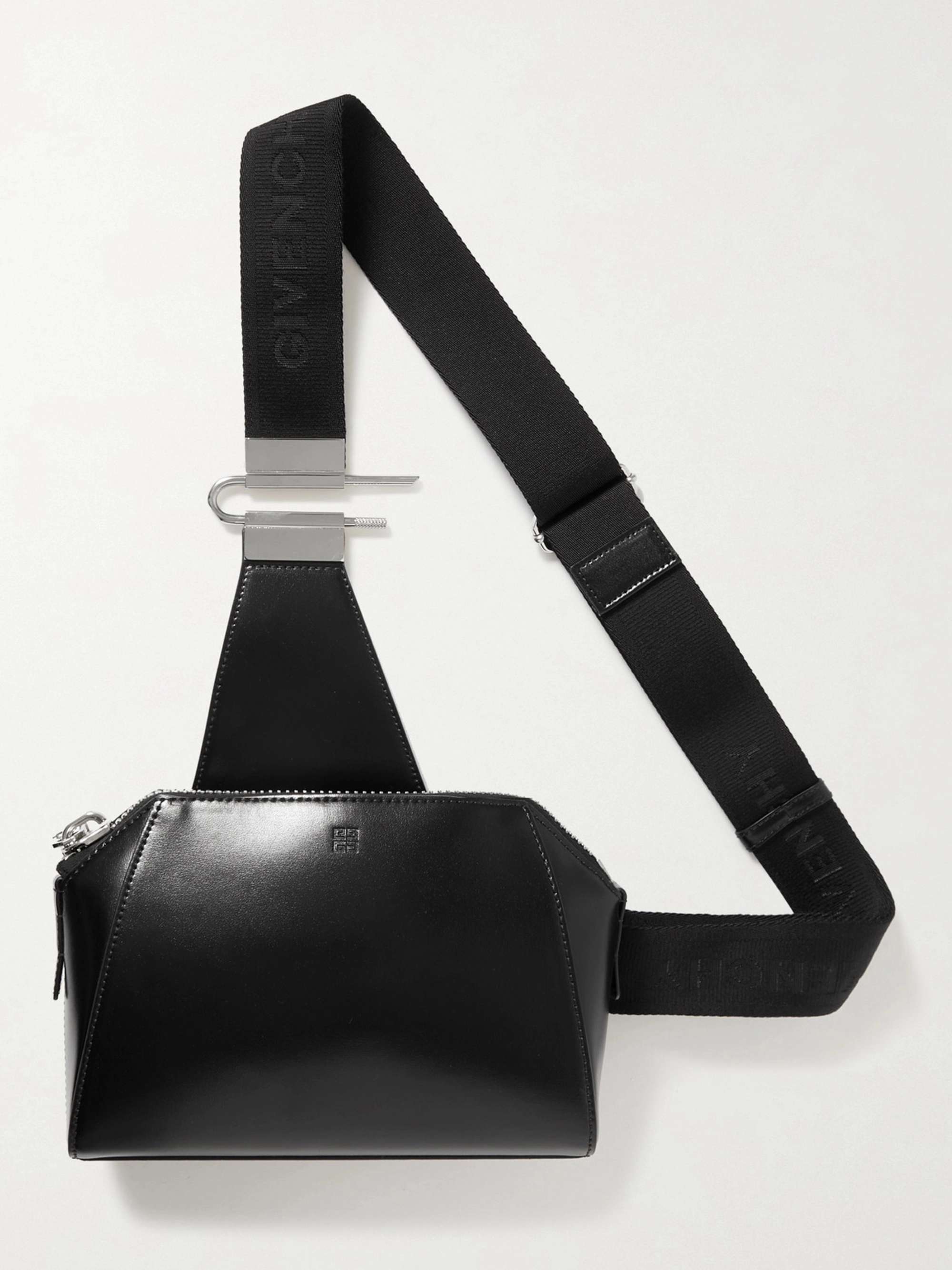 GIVENCHY Leather Messenger Bag