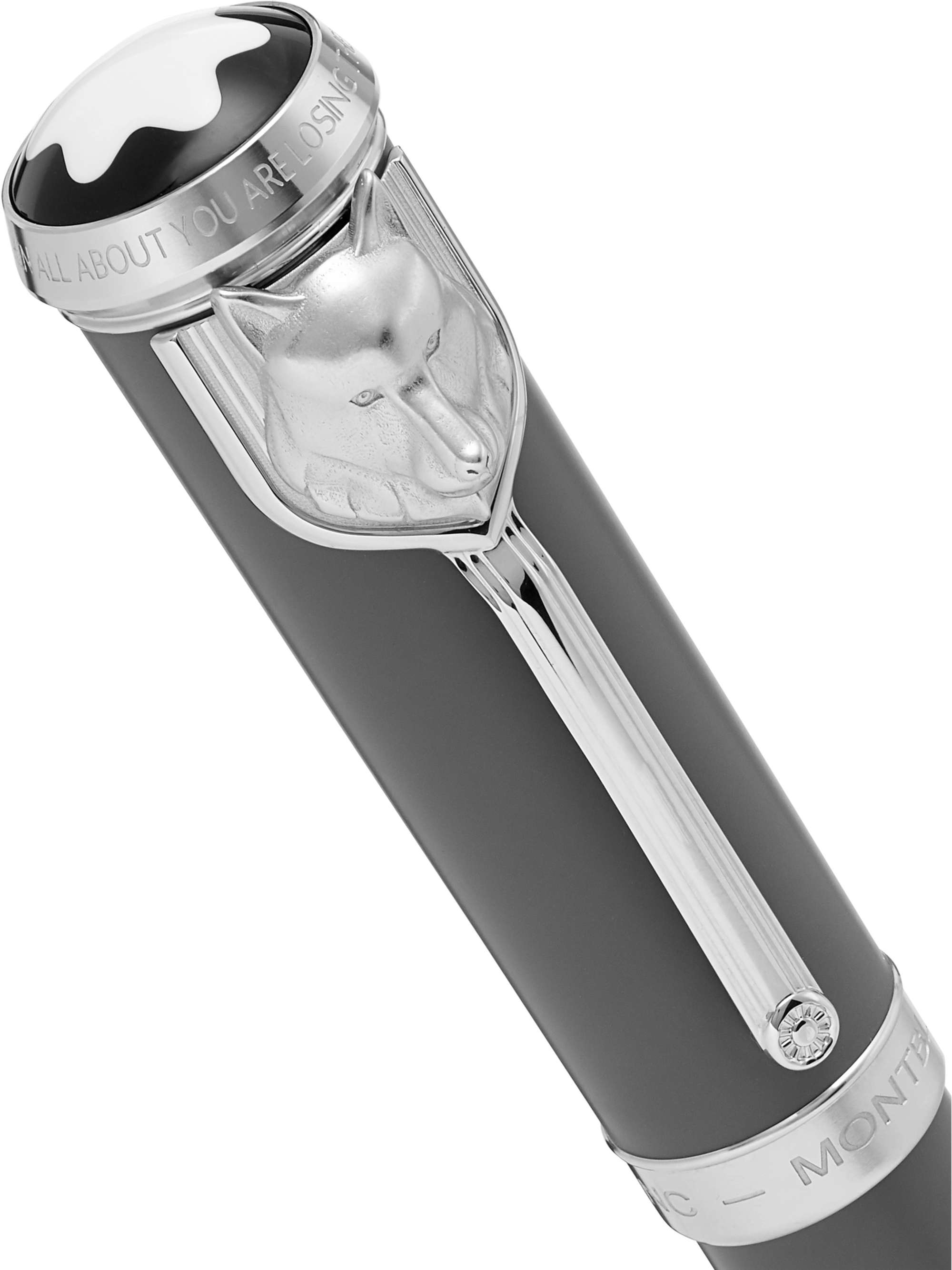 MONTBLANC Writers Edition Kipling Platinum-Plated and Resin Ballpoint Pen