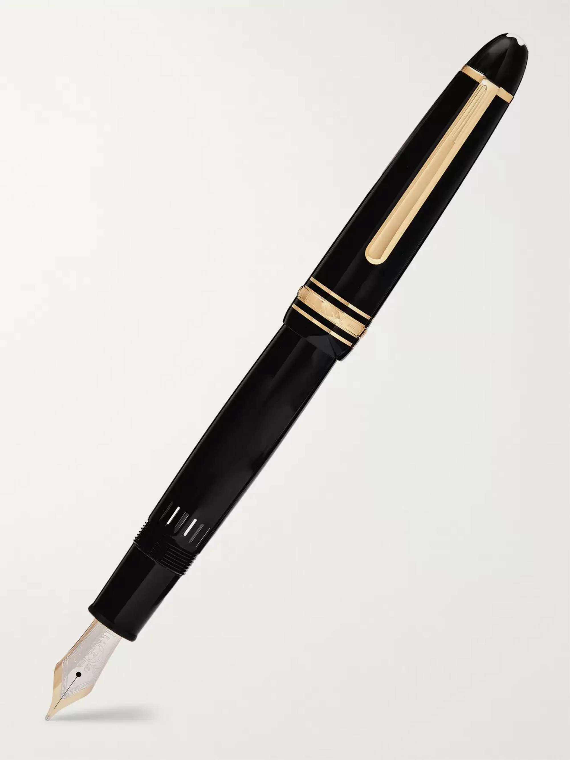 MONTBLANC Meisterstück LeGrand Resin and Gold-Plated Fountain Pen