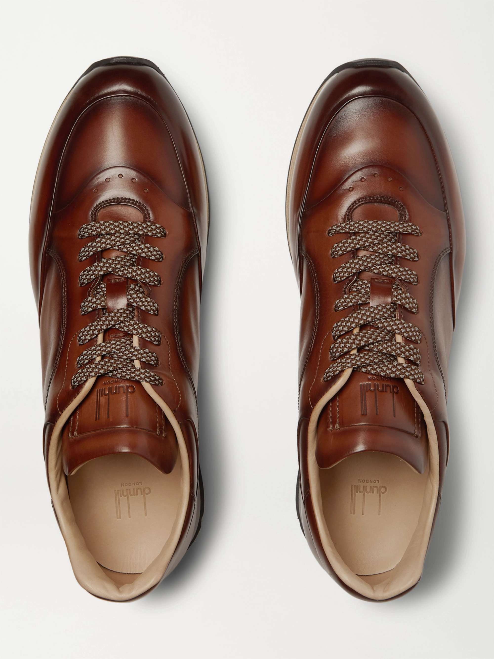 DUNHILL Duke Leather Sneakers
