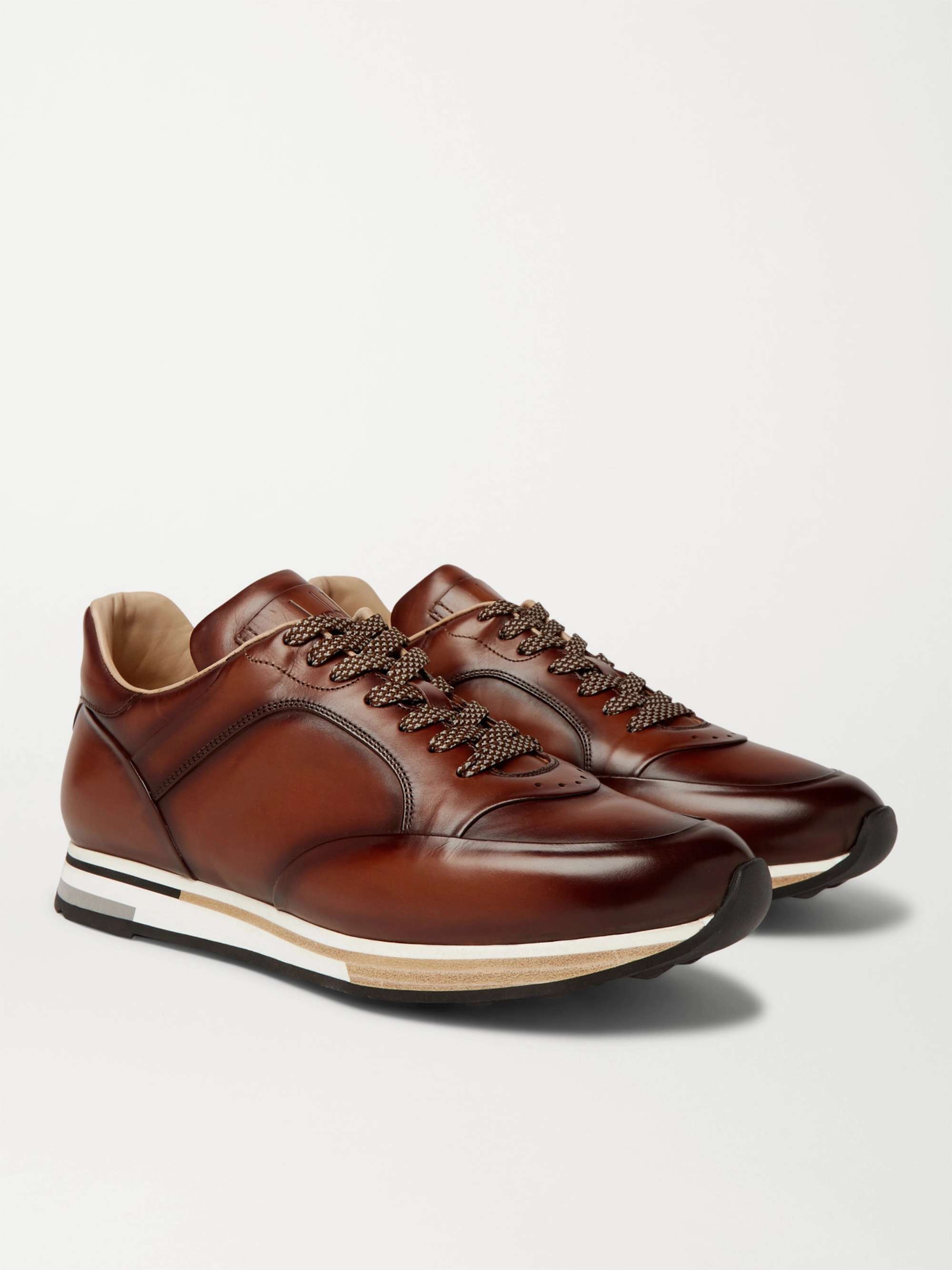 DUNHILL Duke Leather Sneakers