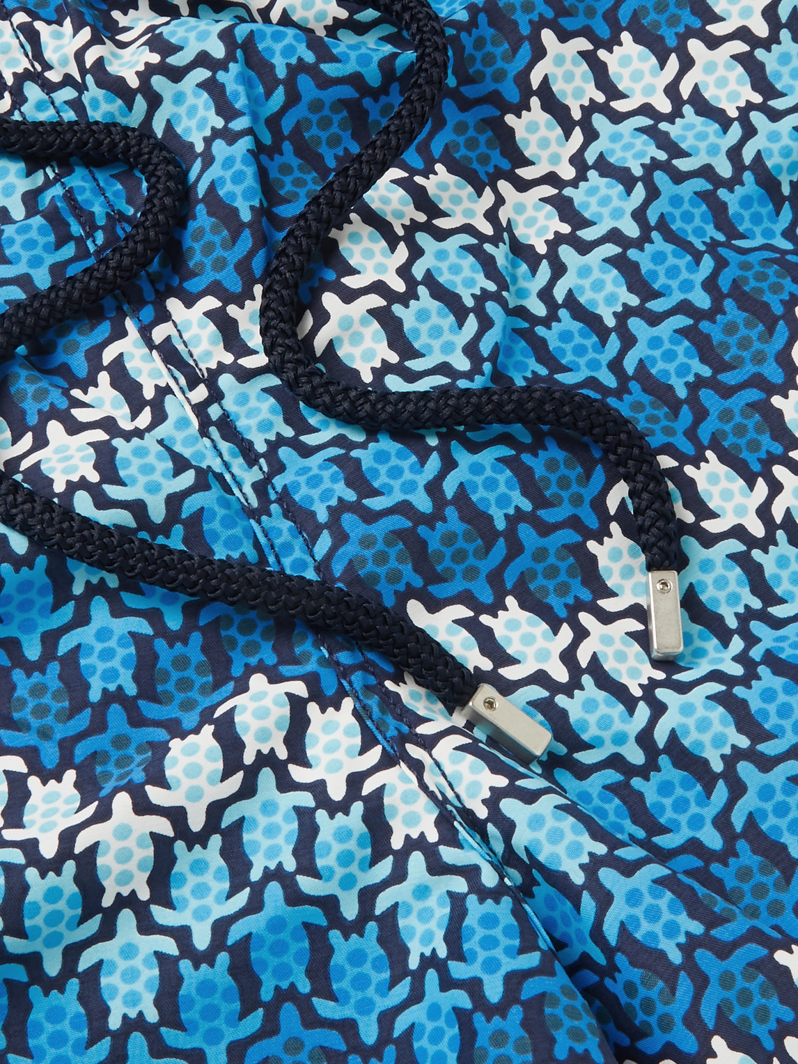 Shop Vilebrequin Moorea Mid-length Printed Swim Shorts In Blue