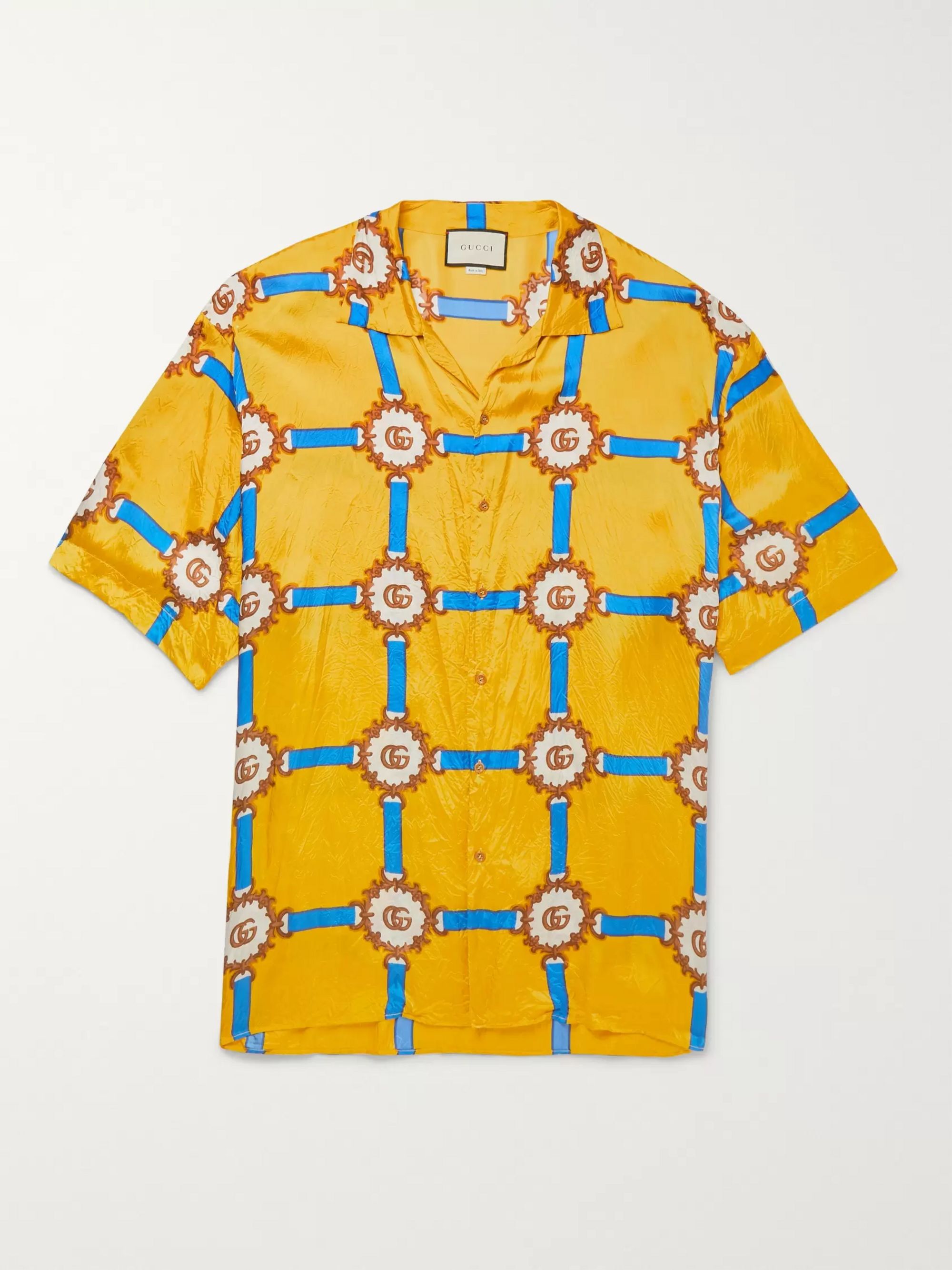 yellow gucci shirt