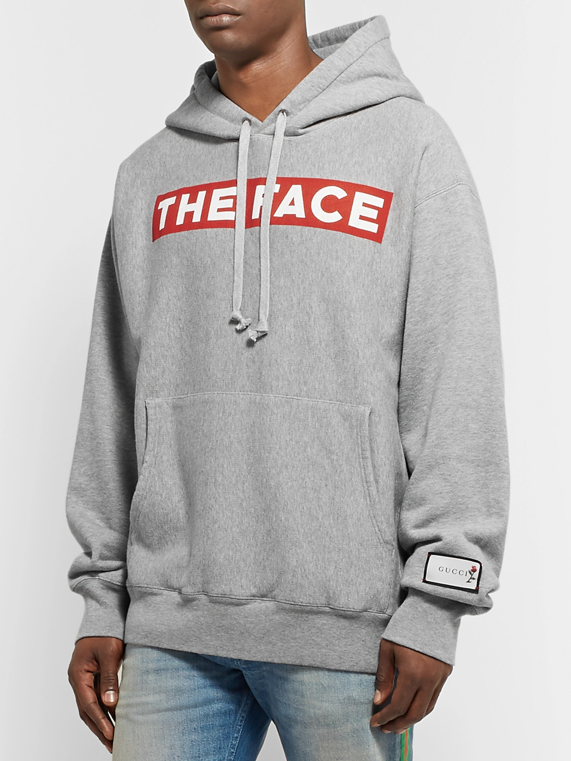 the face hoodie gucci