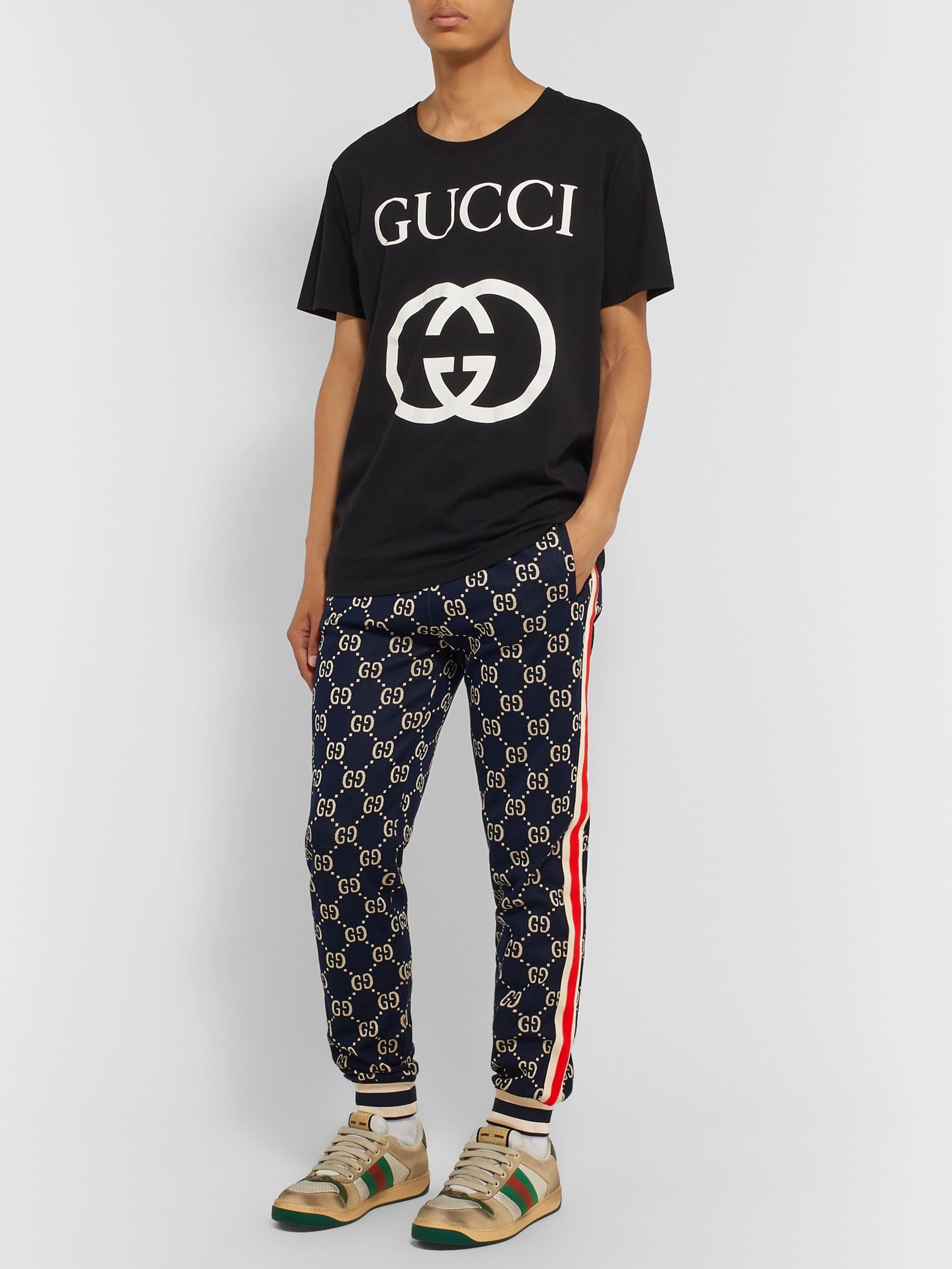 mens gucci tracksuit bottoms