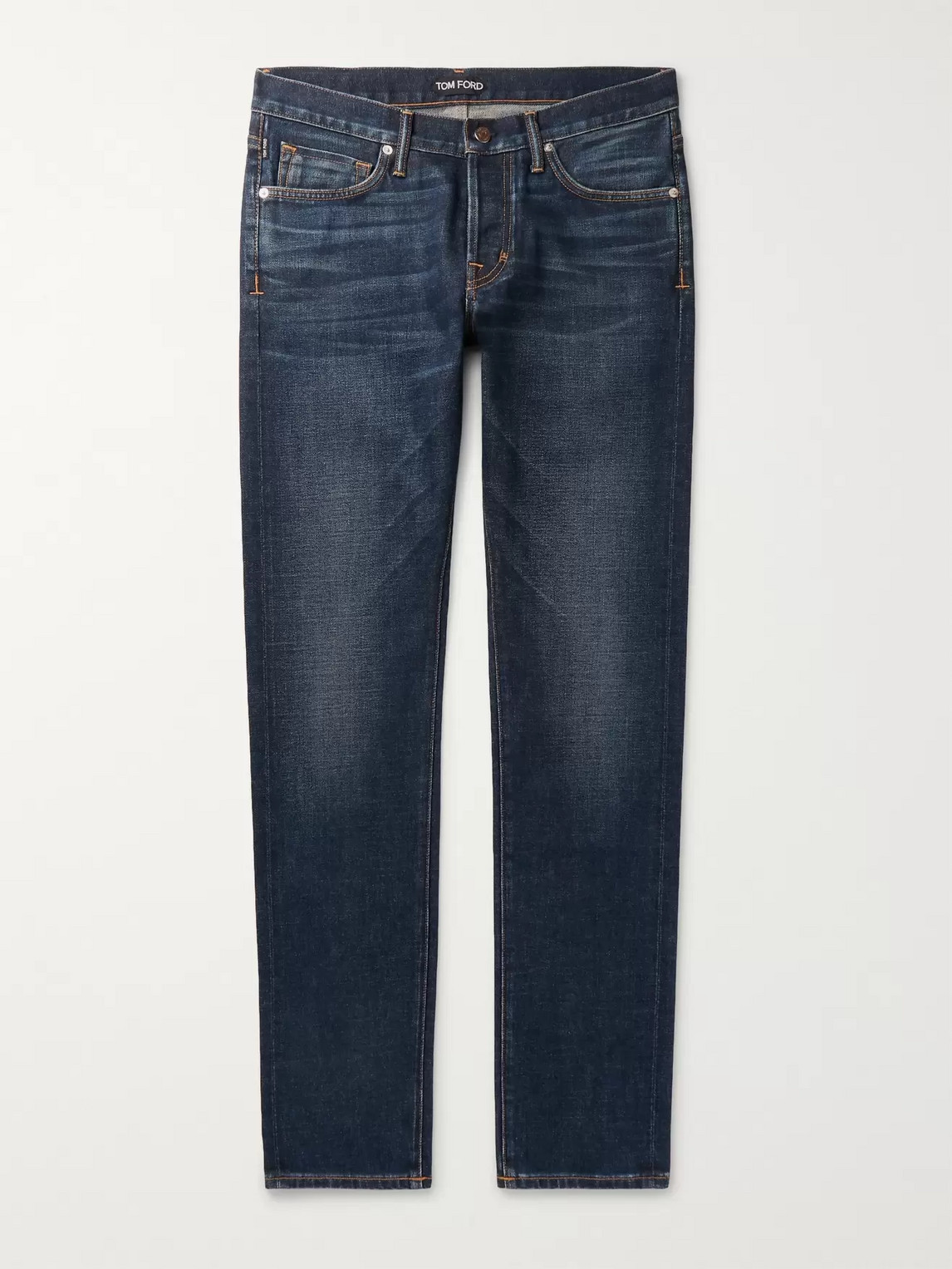 Tom Ford Slim-fit Denim Jeans In Blue