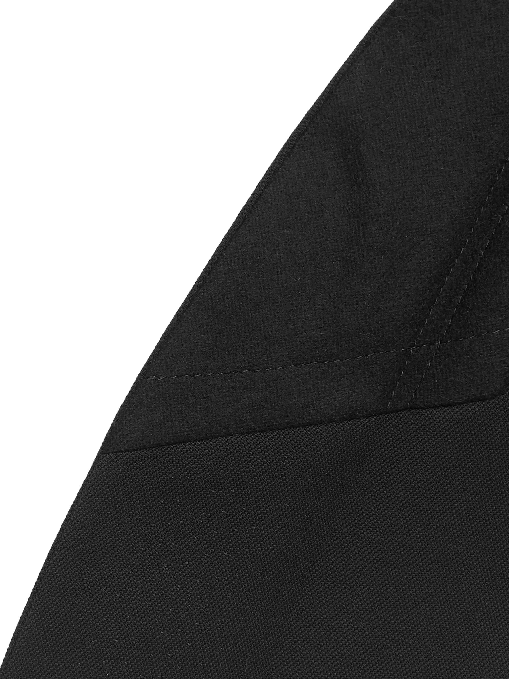 THE ROW Archer Black Slim-Fit Grain de Poudre Virgin Wool Tuxedo Jacket
