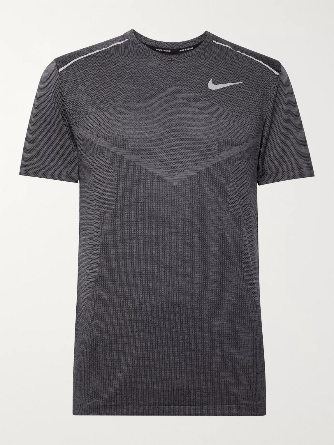 Nike Ultra Techknit Running T-shirt In Grey