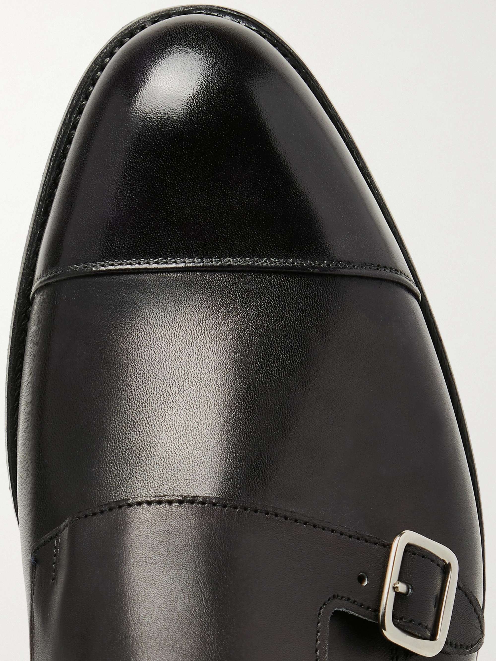 TRICKER'S Leavenworth Leather Monk-Strap Shoes