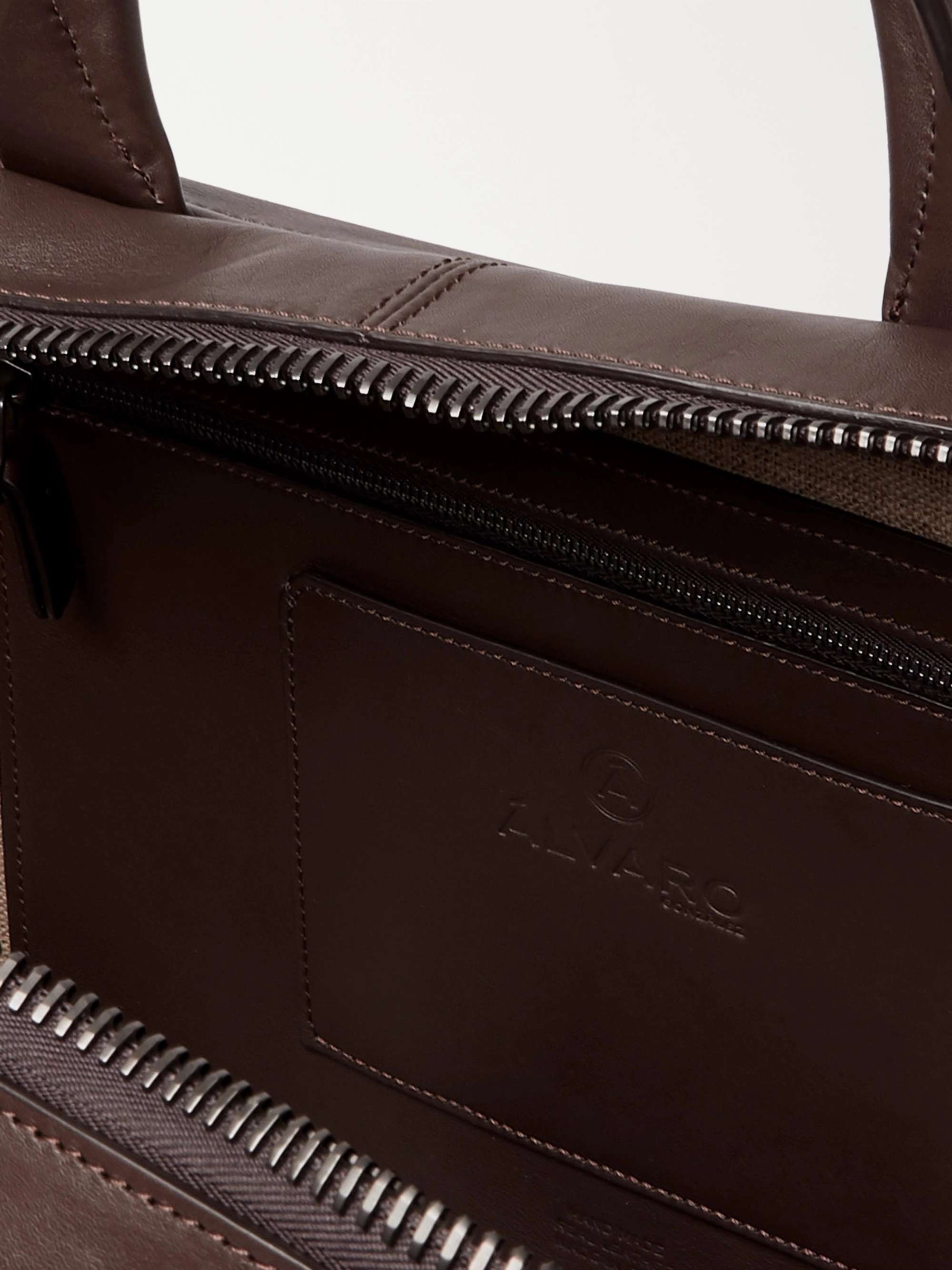 ÁLVARO Arturo Leather Briefcase