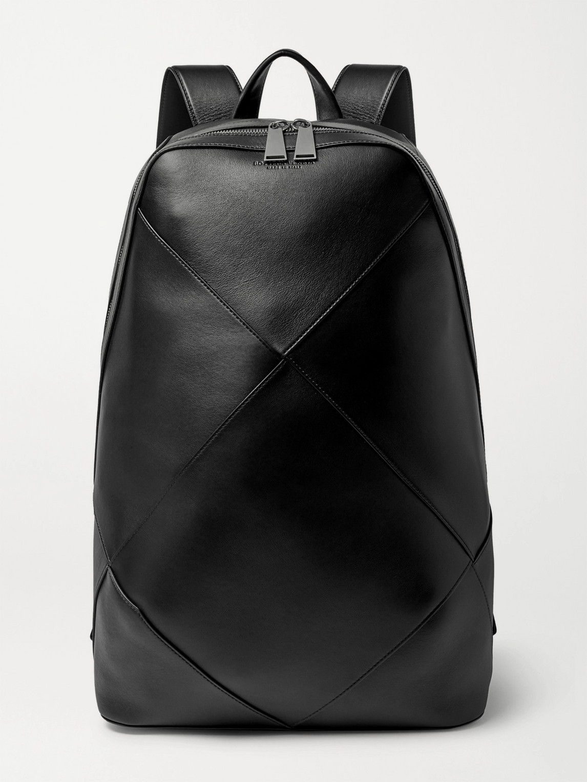 Bottega Veneta Maxi Intreccio Leather Backpack In Black | ModeSens