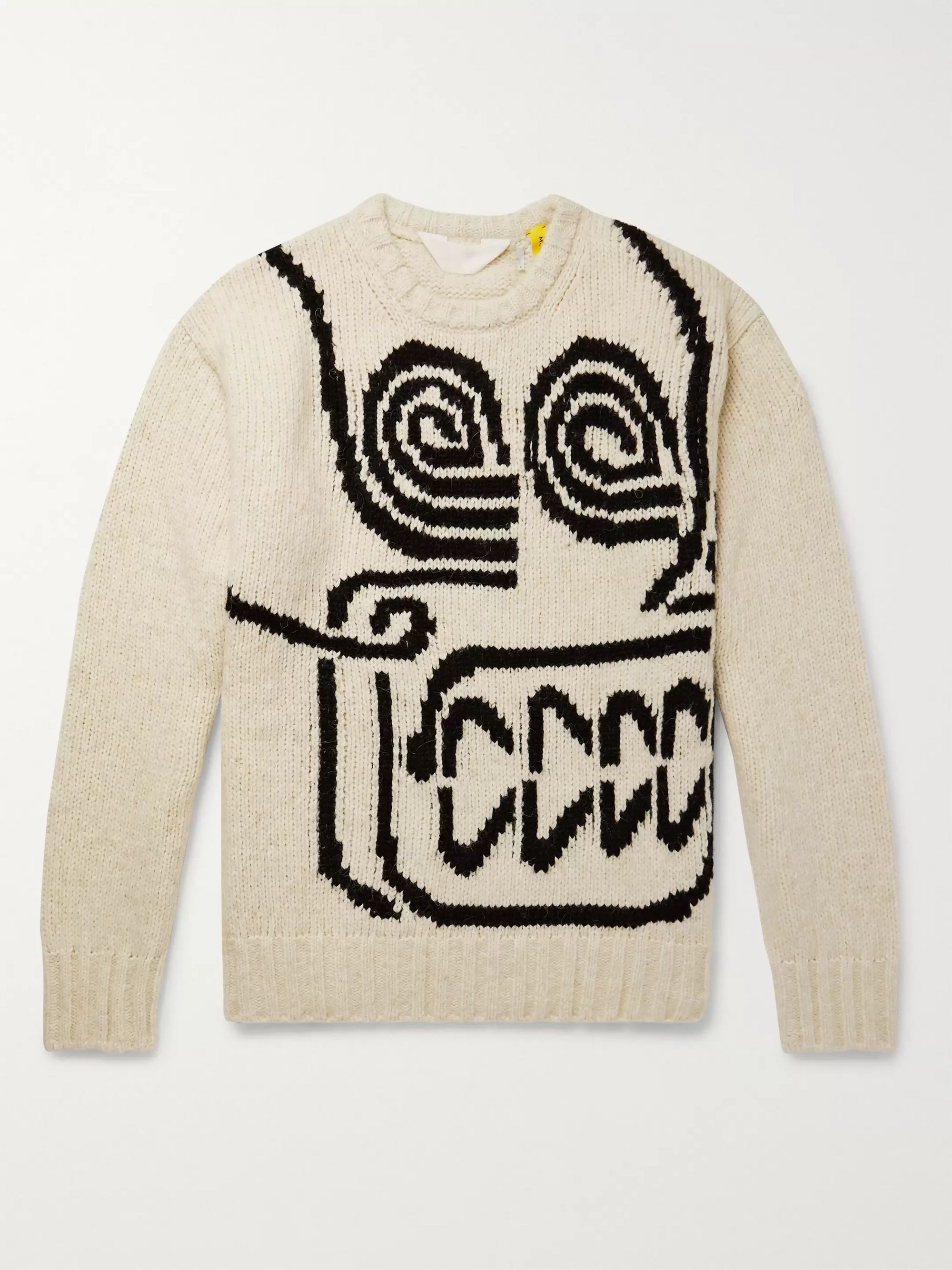 Neutral 2 Moncler 1952 Intarsia Knitted 