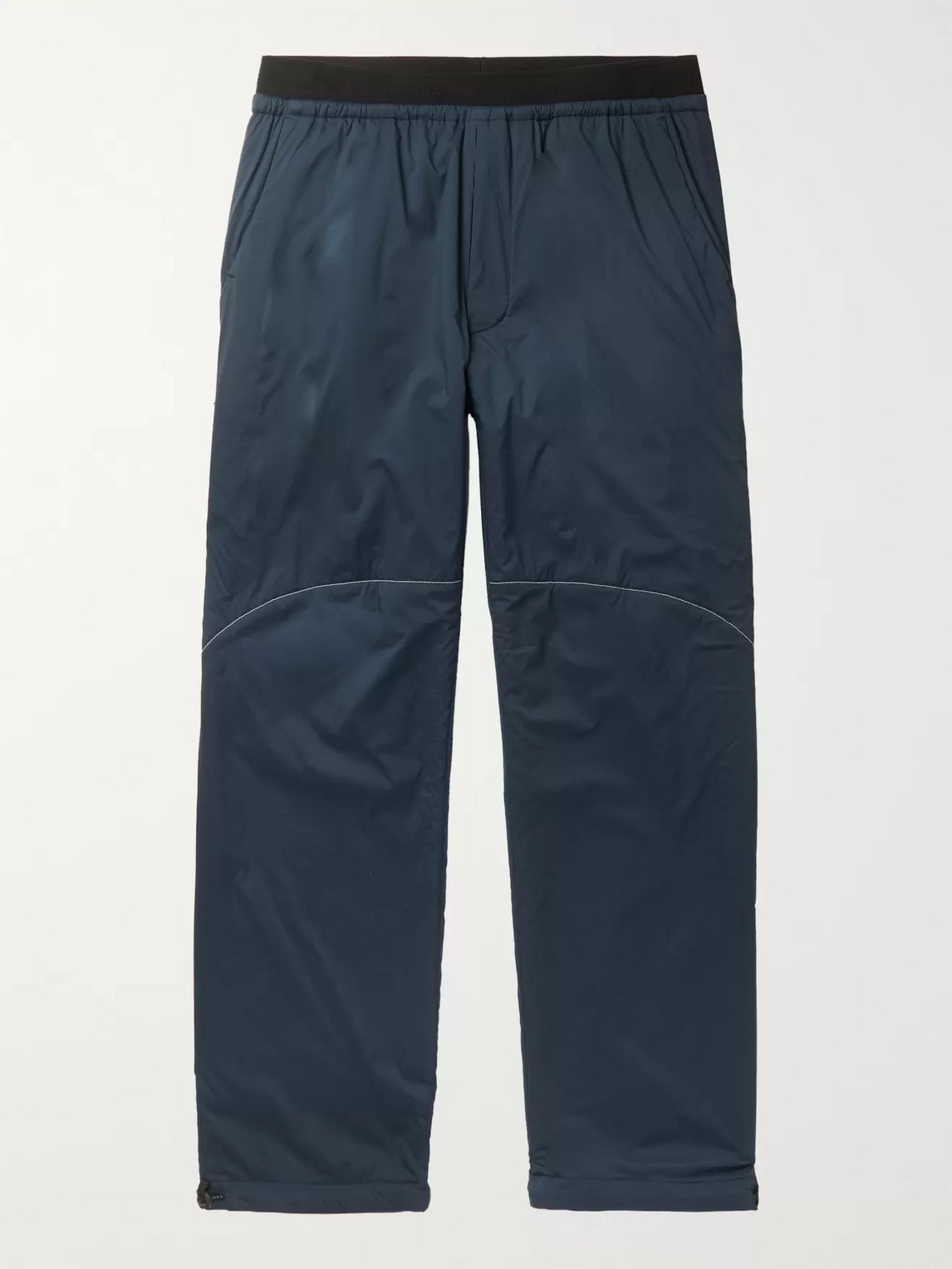And Wander Padded Polartec Alpha Shell Trousers In Blue