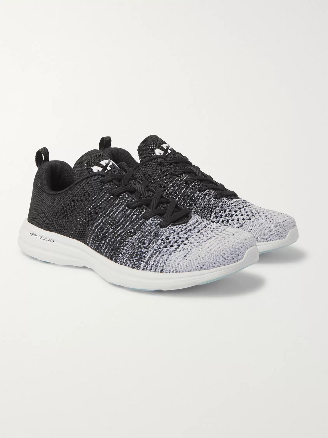 Shop Apl Athletic Propulsion Labs Pro Techloom Running Sneakers In Gray