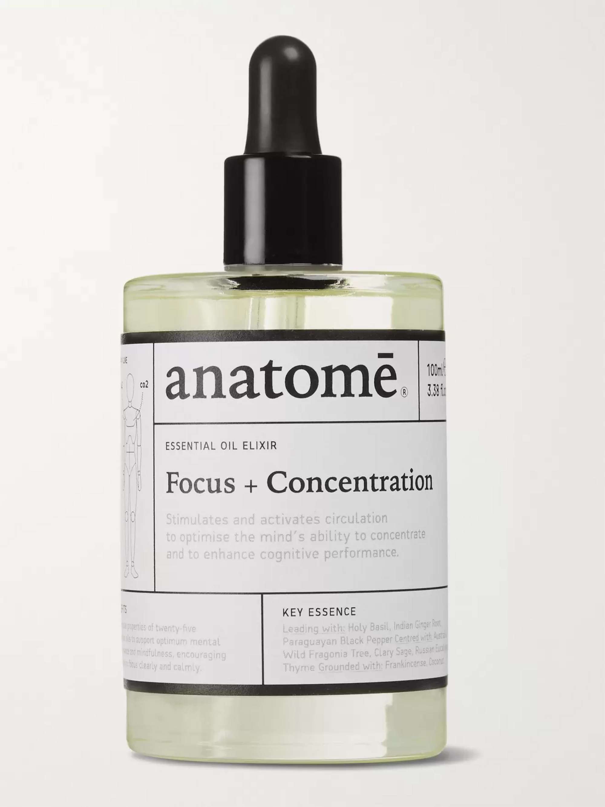 ANATOMĒ Essential Oil Elixir - Focus + Concentration, 100ml