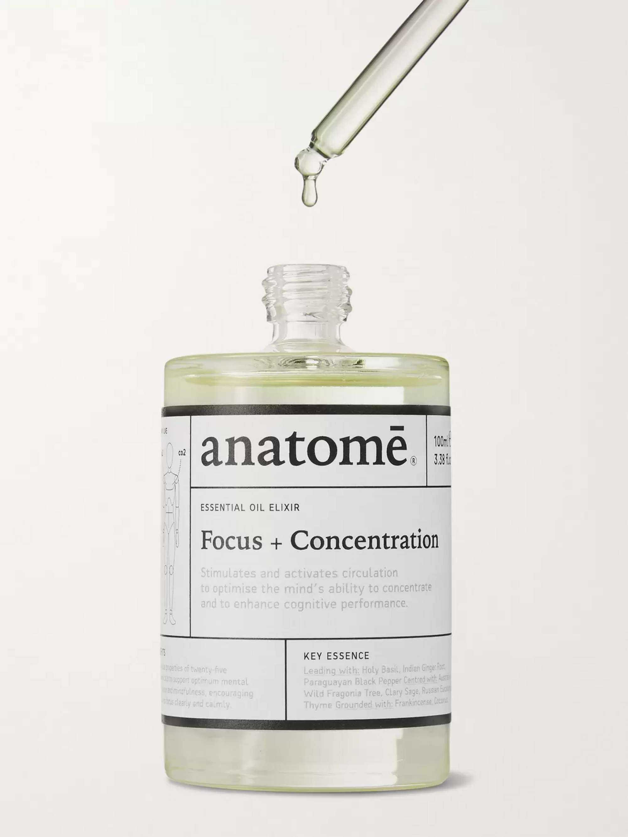 ANATOMĒ Essential Oil Elixir - Focus + Concentration, 100ml