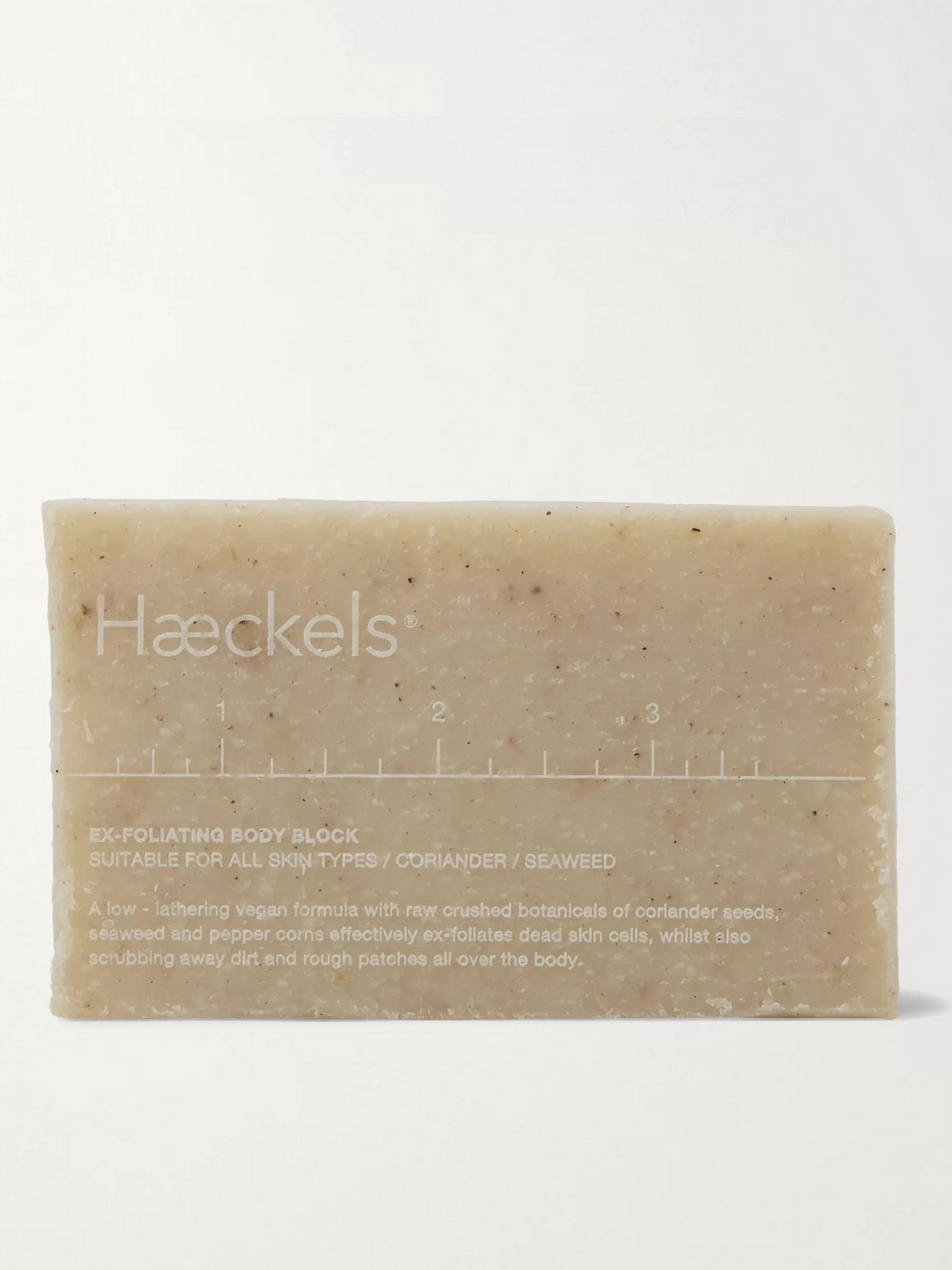 Haeckels Exfoliating Vegan Seaweed Block, 320g In Colorless