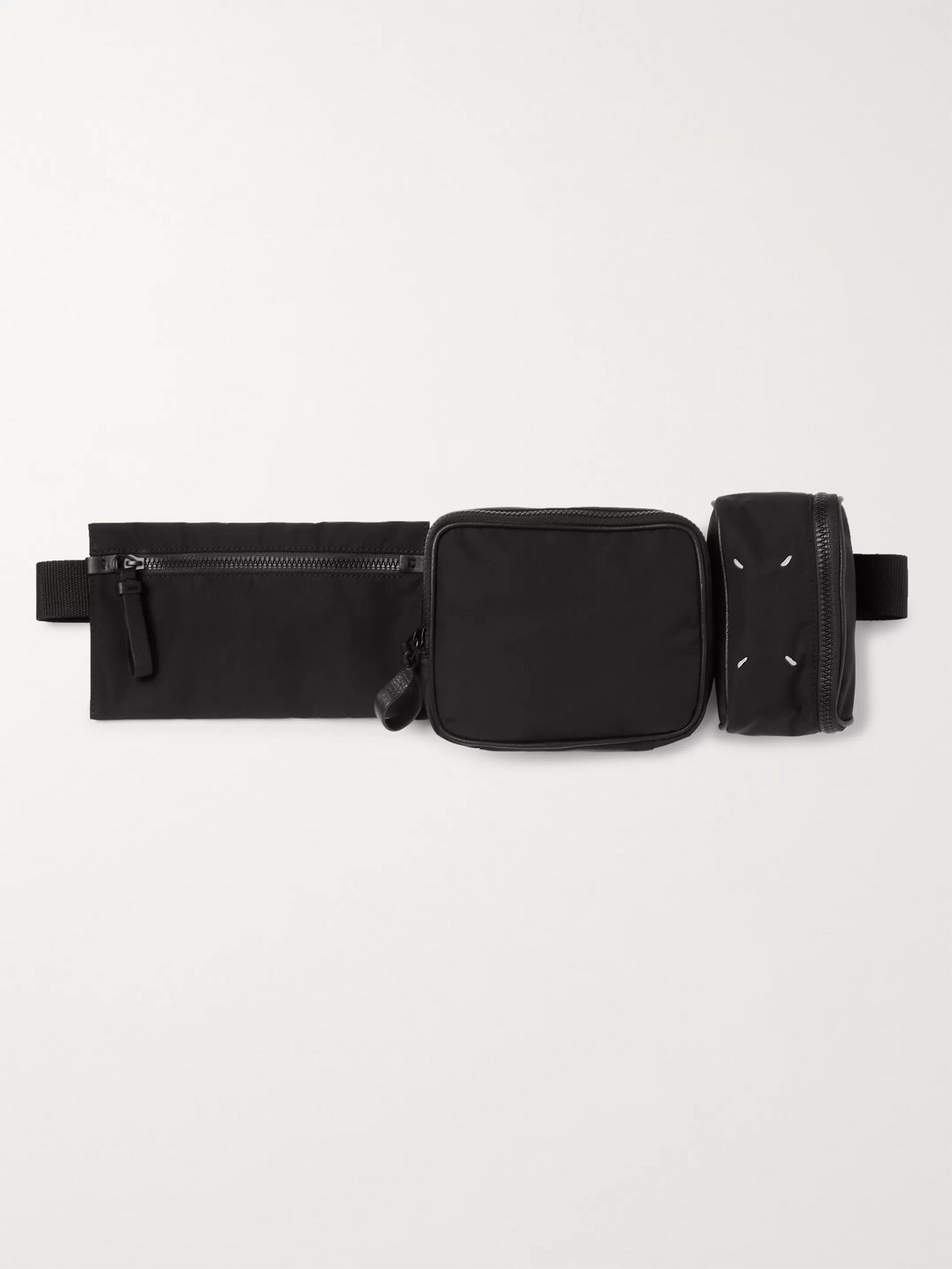 Maison Margiela Shell Belt Bag In Black