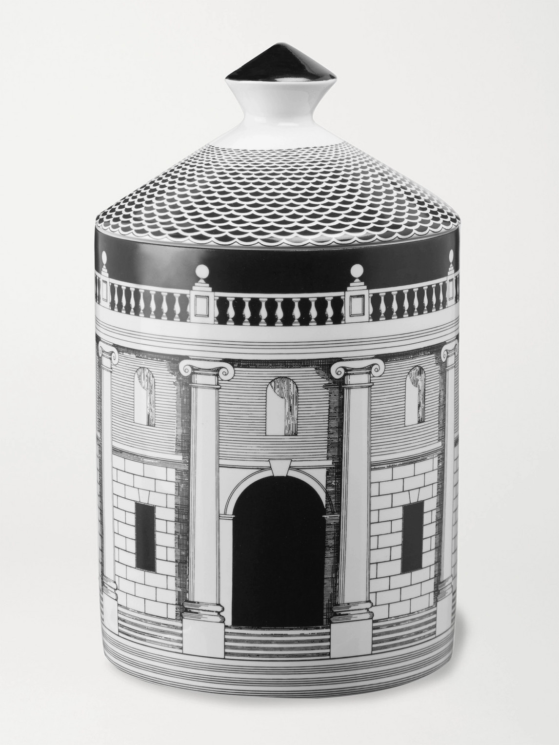 Fornasetti Casa Con Colonne Scented Candle, 300g In Colorless