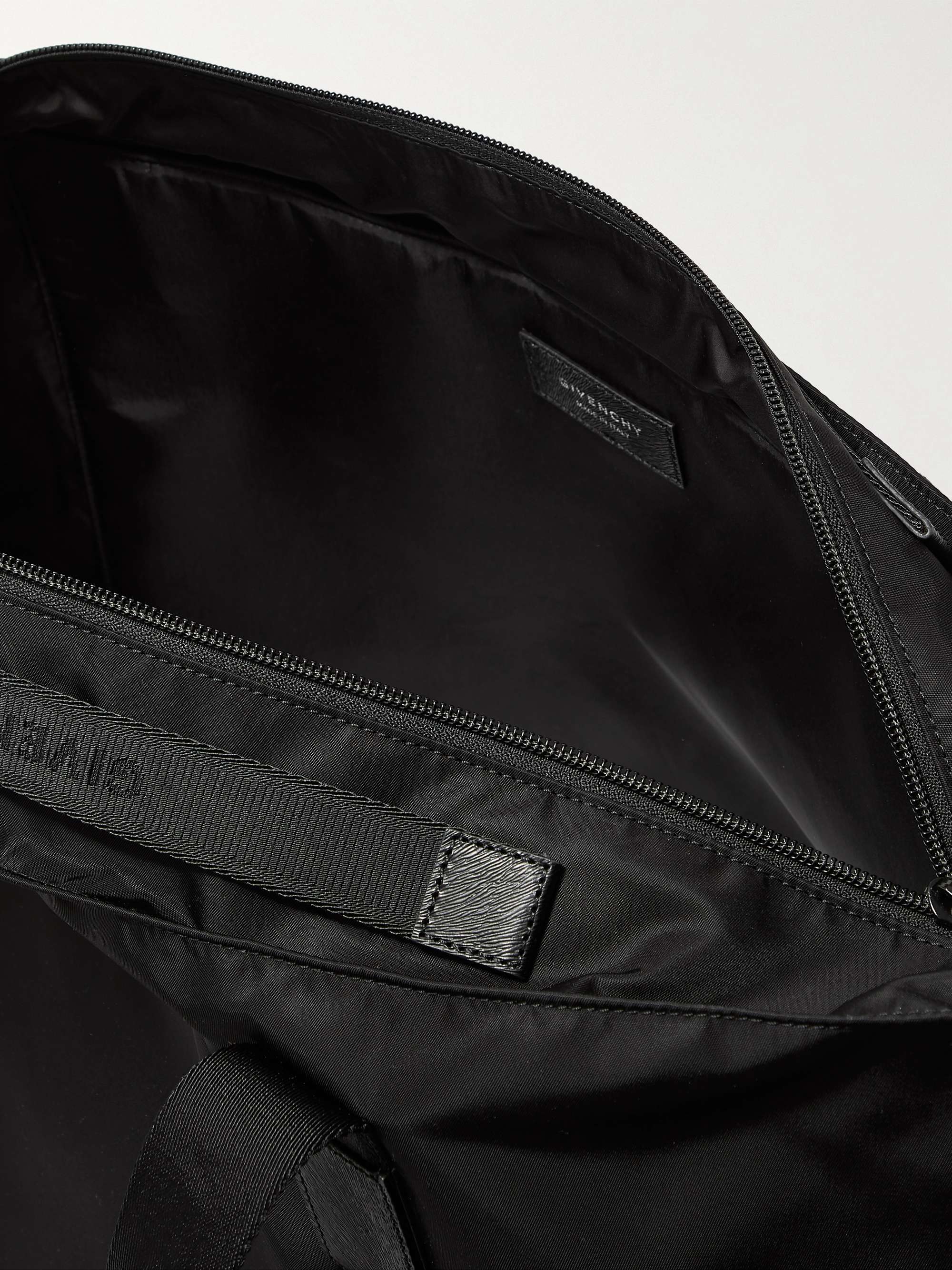 GIVENCHY Logo-Appliquéd Leather-Trimmed Nylon Tote Bag