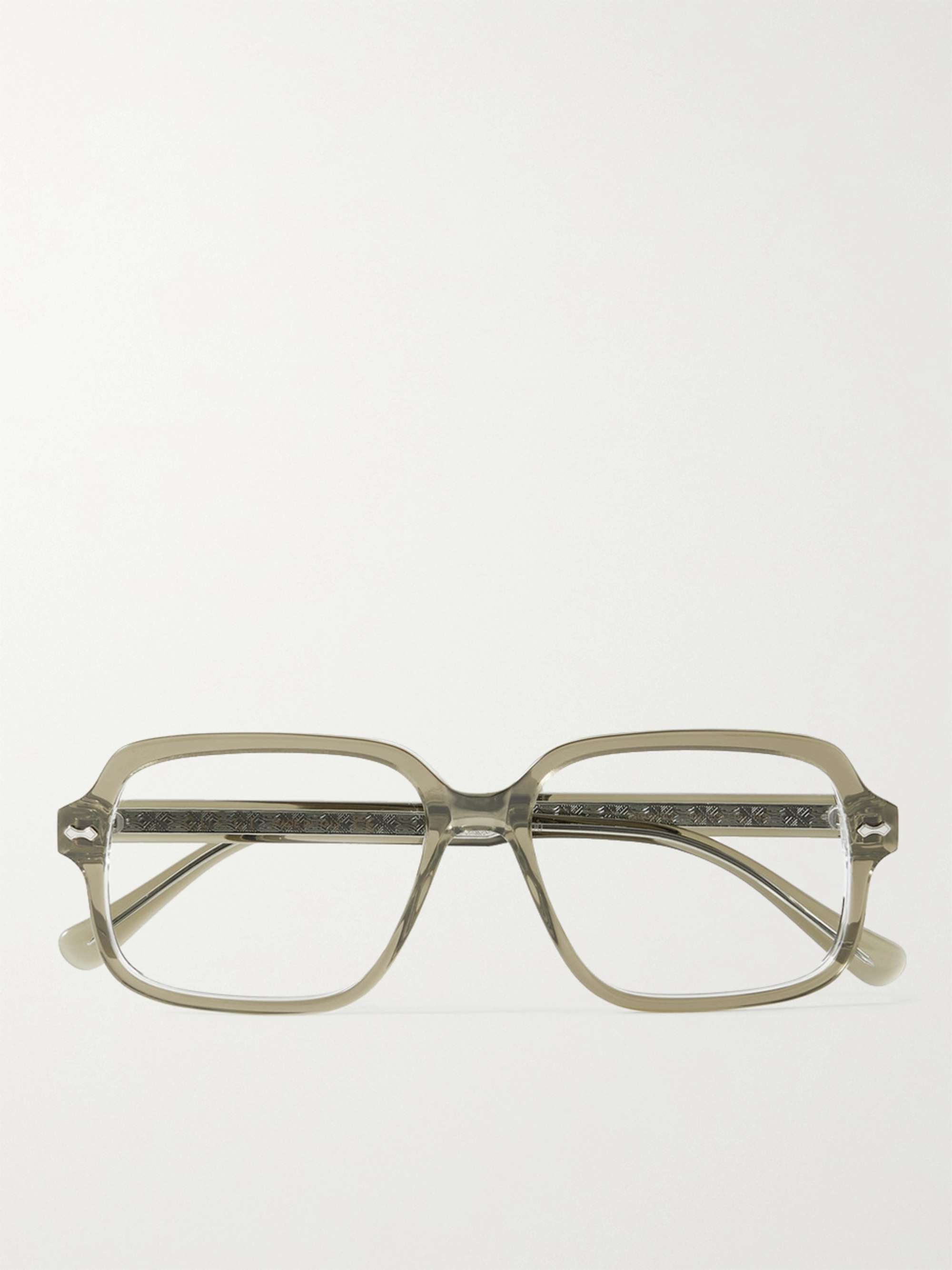 GUCCI EYEWEAR Square-Frame Acetate Optical Glasses