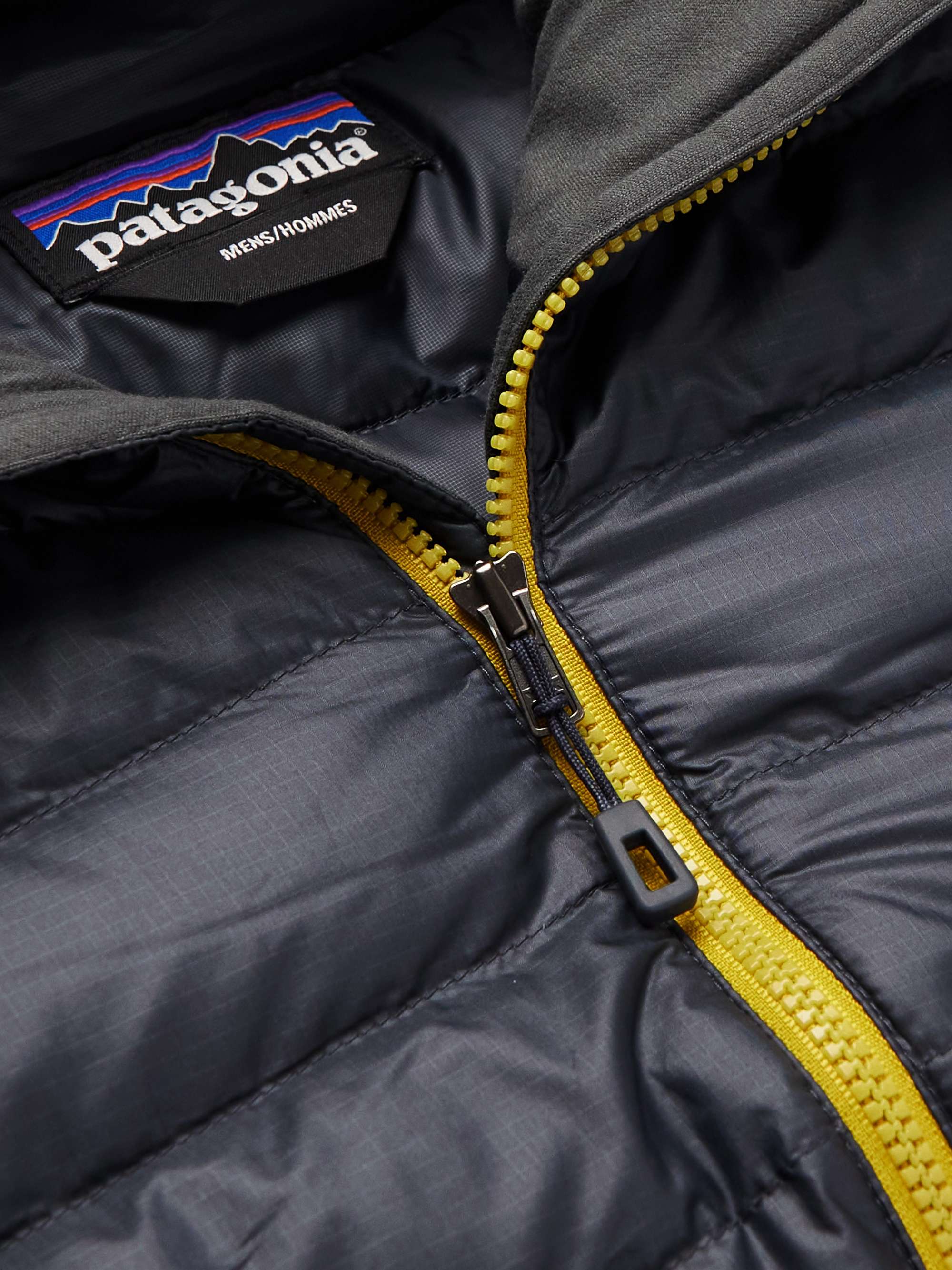 PATAGONIA Quilted DWR-Coated Ripstop Shell Hooded Down Jacket