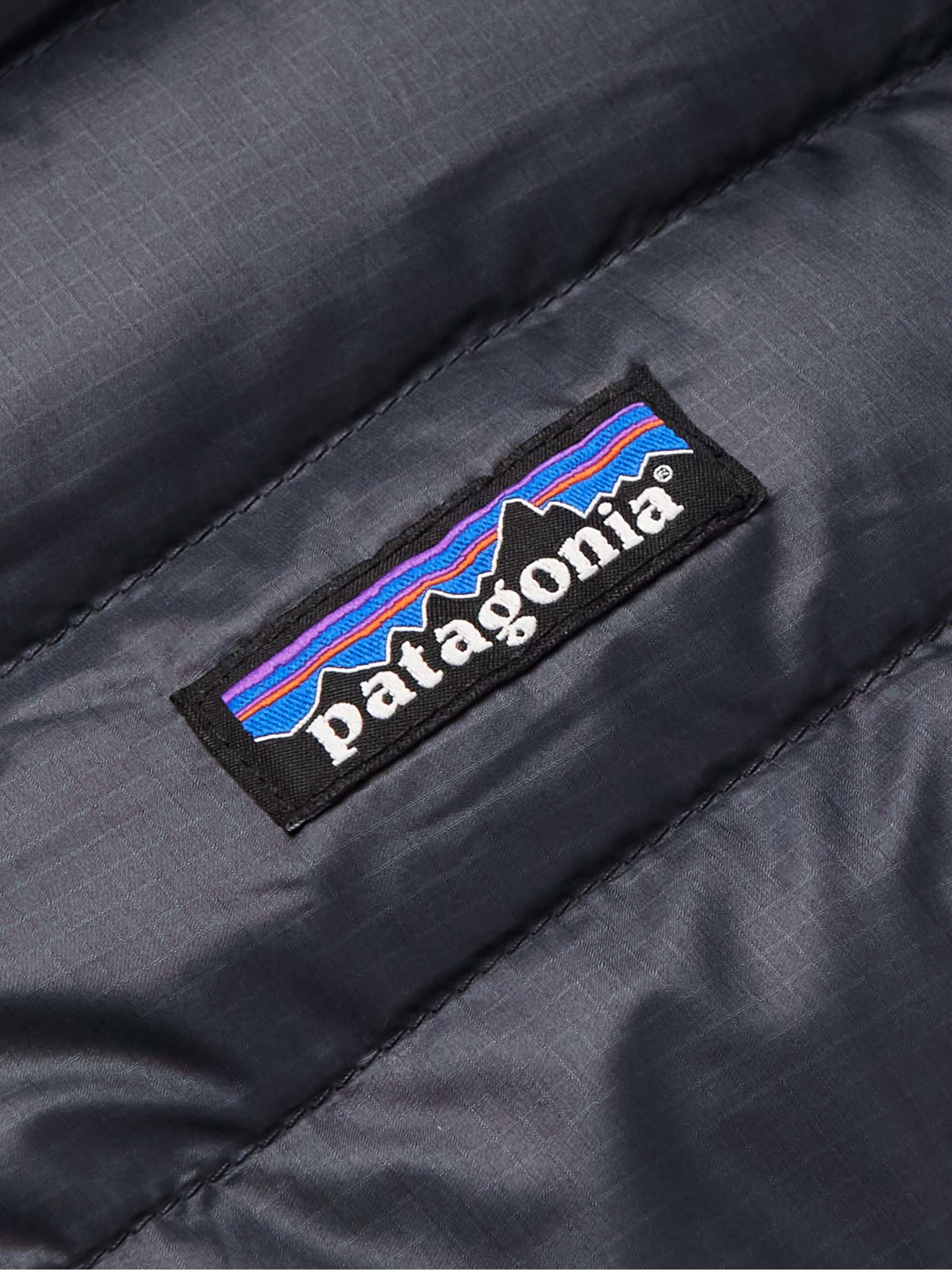 PATAGONIA Quilted DWR-Coated Ripstop Shell Hooded Down Jacket