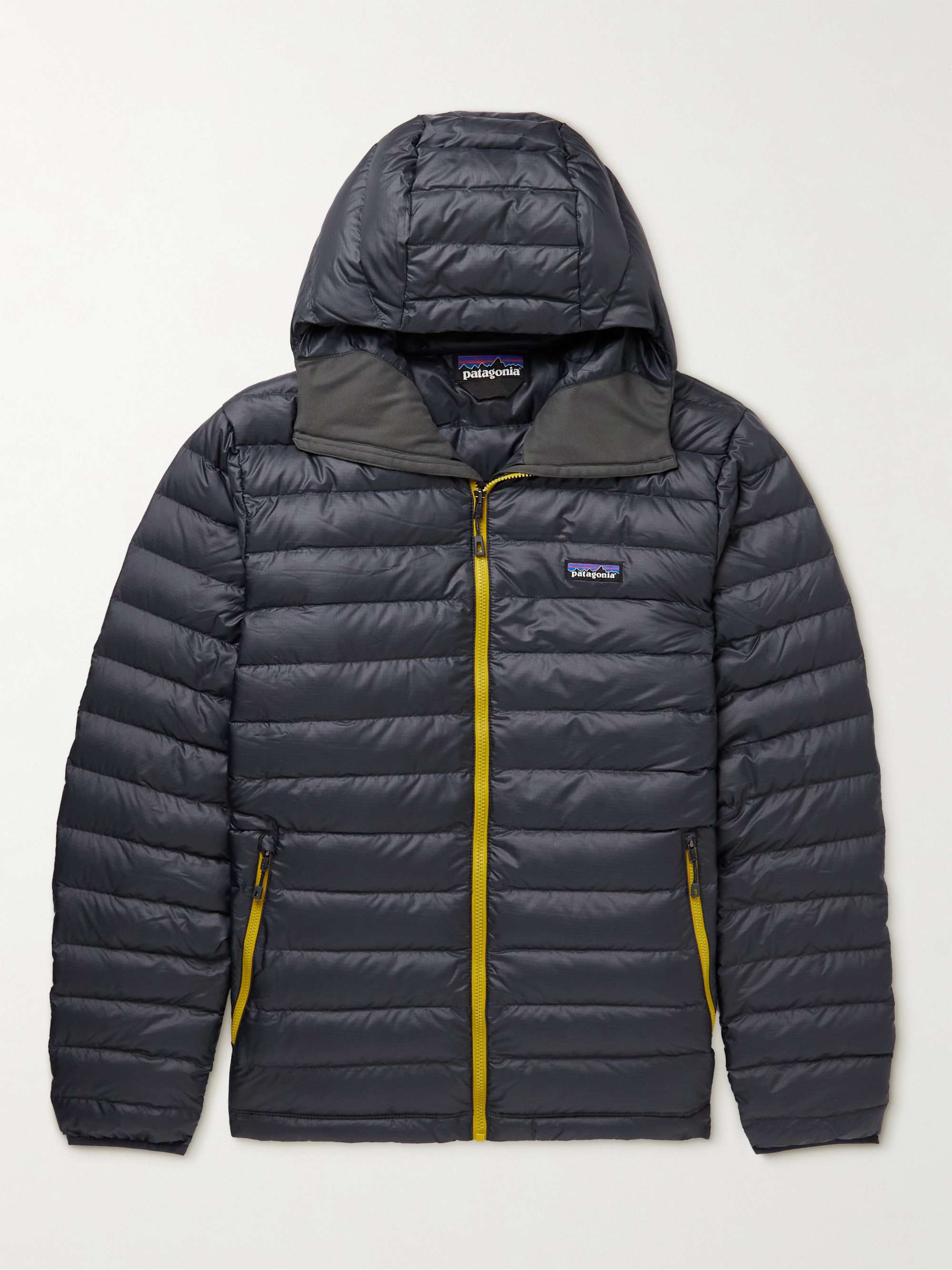 PATAGONIA Quilted DWR-Coated Recycled Ripstop Down Hooded Jacket
