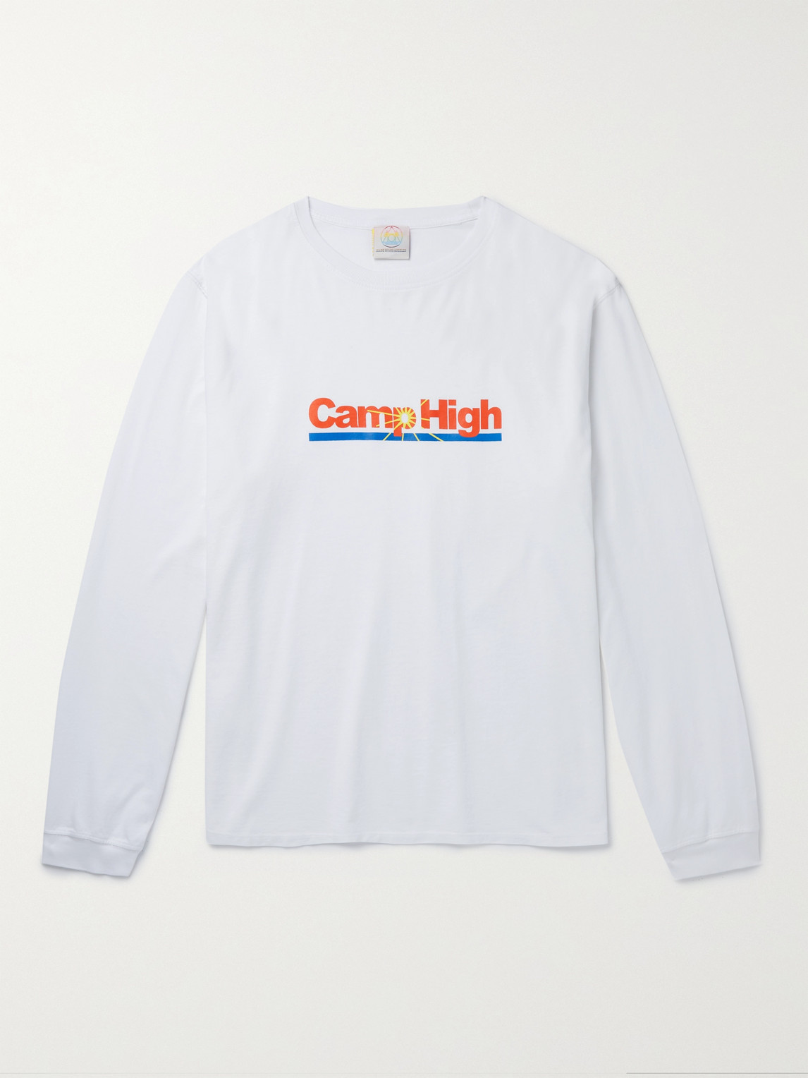 Camp High Vitamin C-h Logo-print Cotton-jersey T-shirt In White