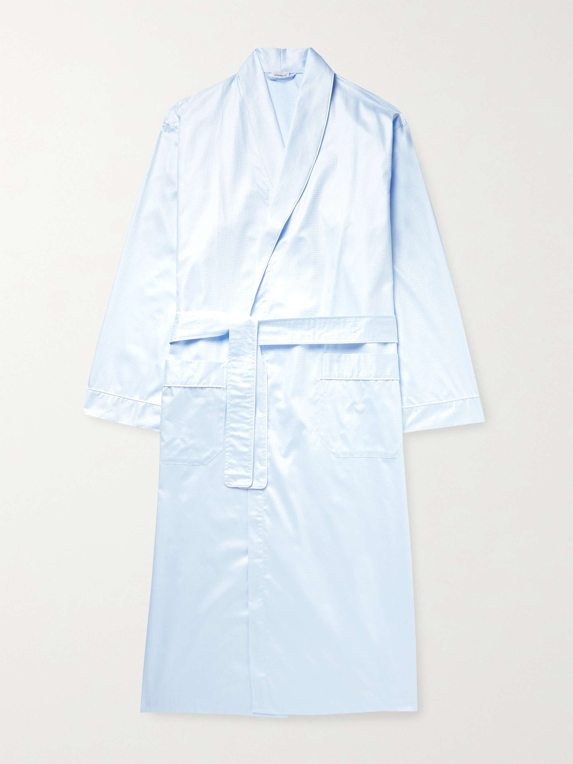 ZIMMERLI Cotton-Jacquard Robe